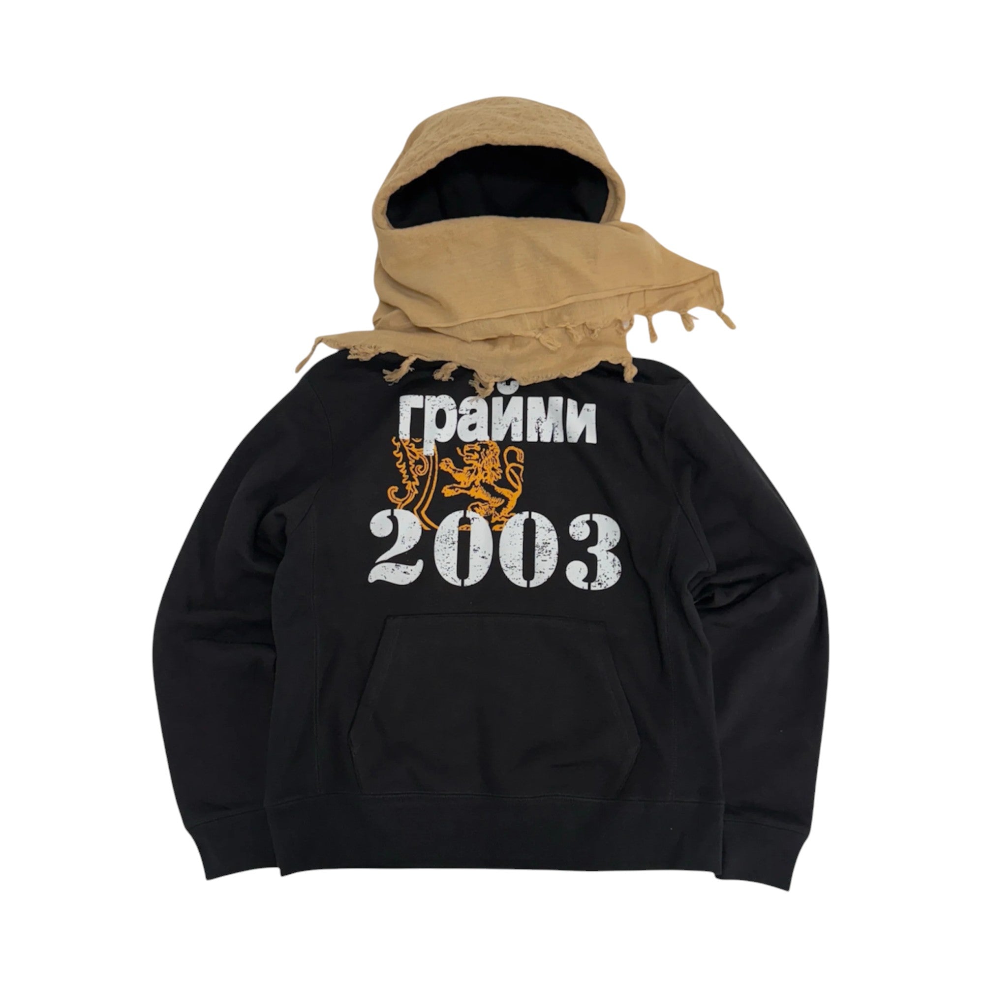 RUSSIAN V2 KEFFIYEH HOODIE (SAND)