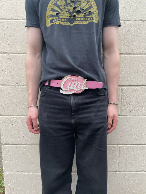 PINK CUNT BELT