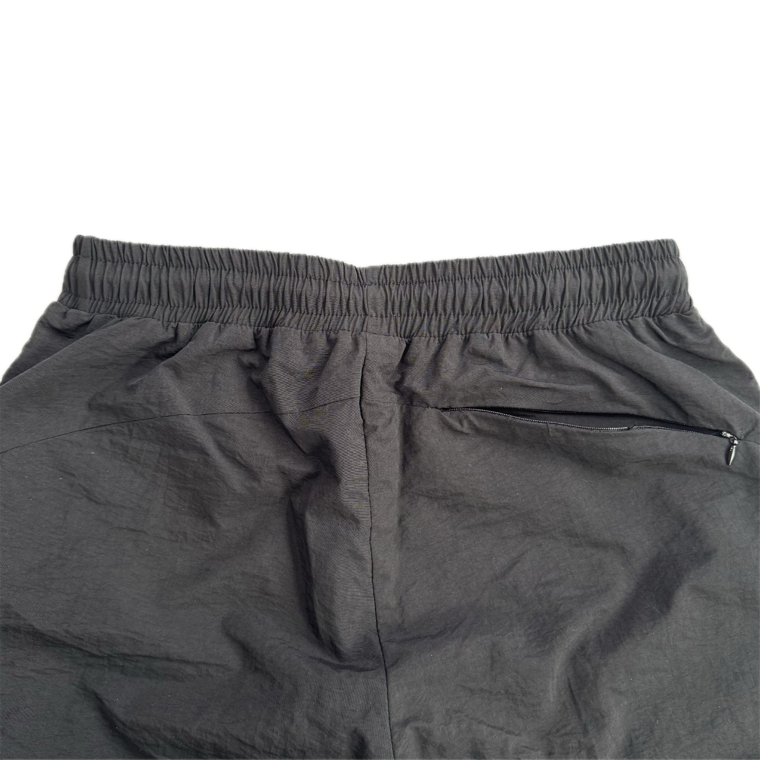 ℗ BLACK NYLON PANTS