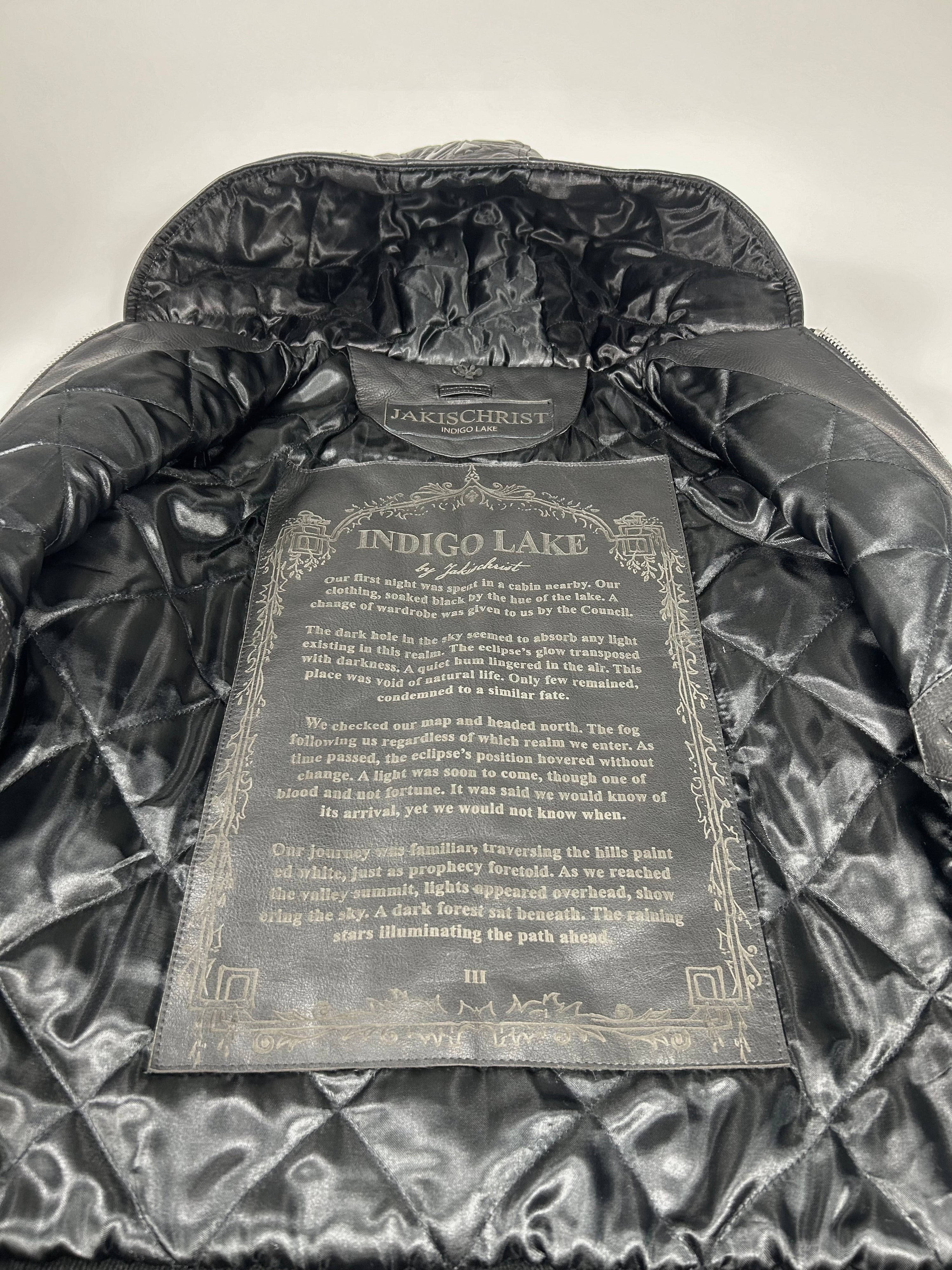 TRANCE LEATHER JACKET