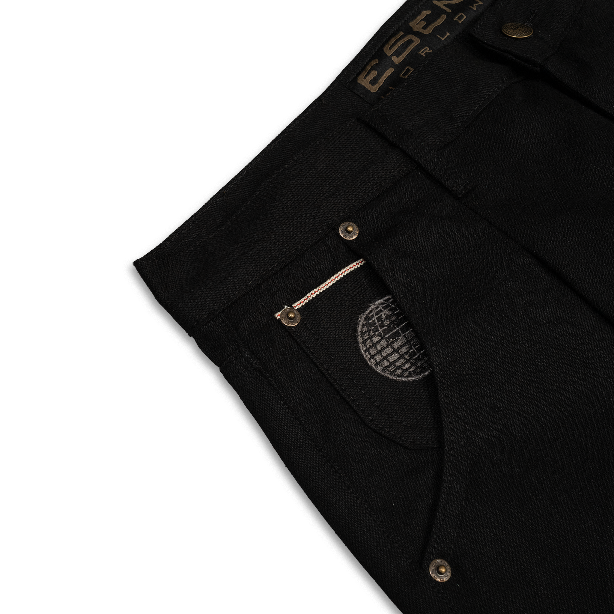 Denim Work Pant - Black