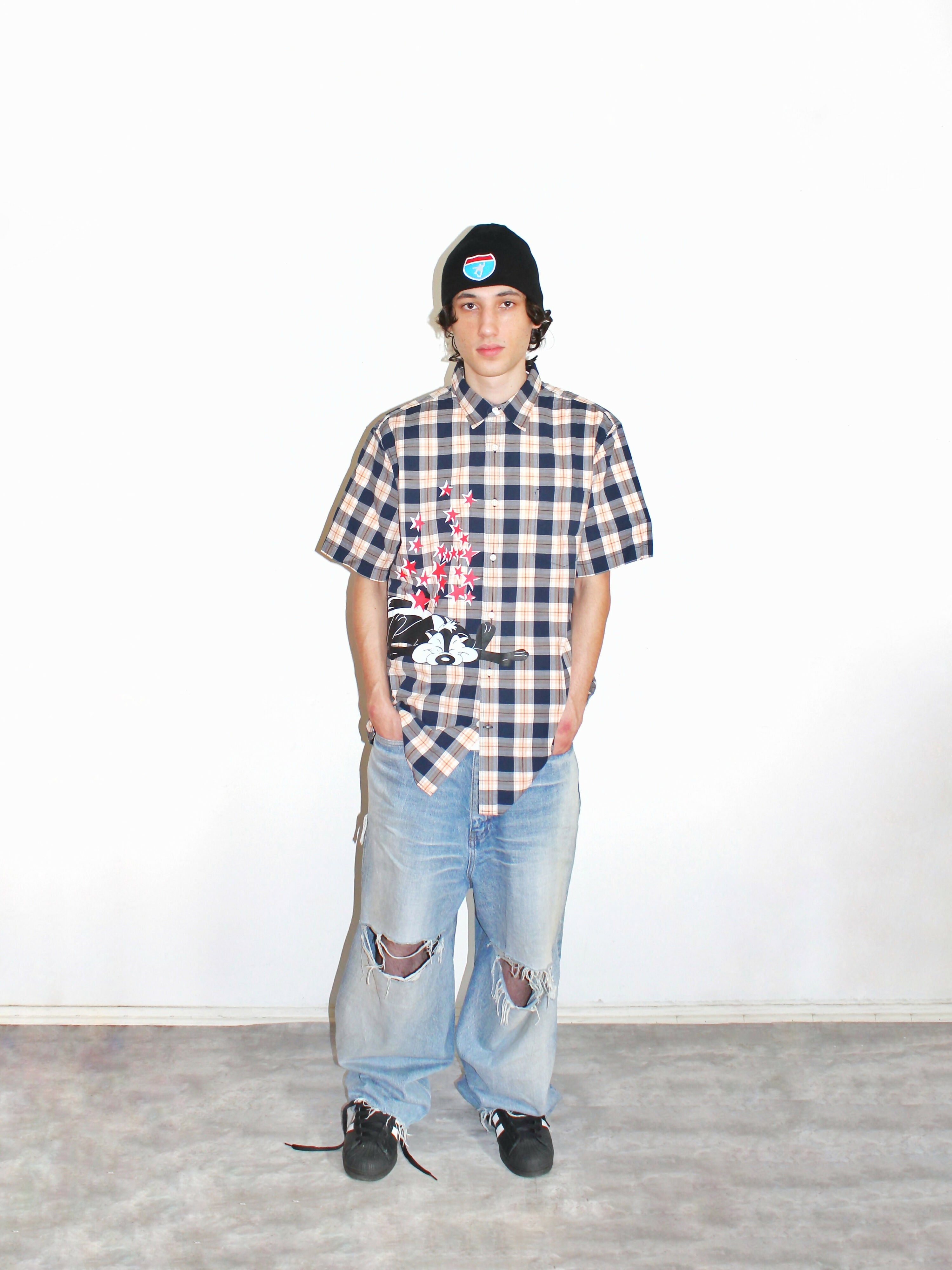 Skunk Button Up