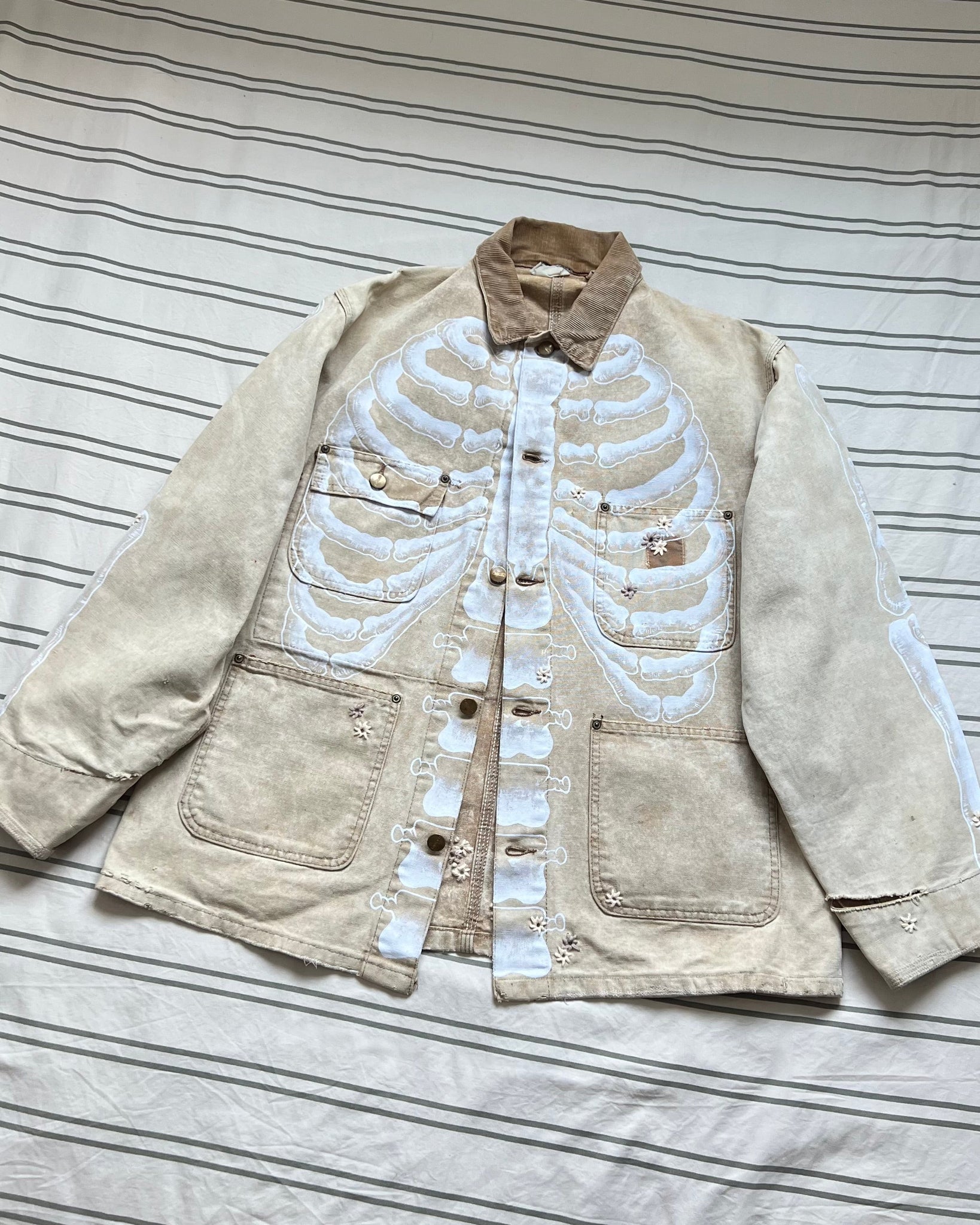 ""SKELETON Faded Tan Workwear
