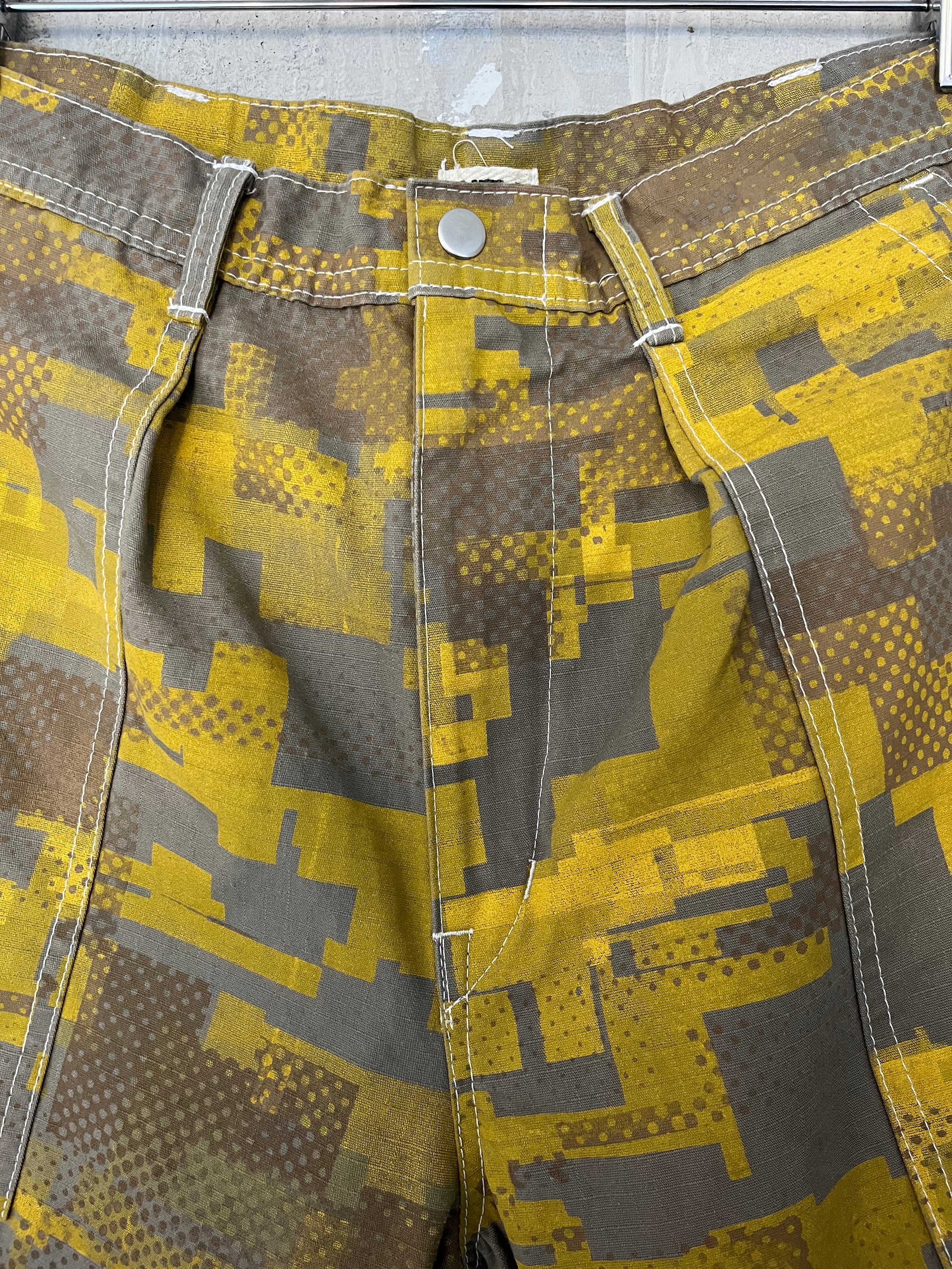 Long Shorts - 2 Layer Digi-Camo Cotton Ripstop