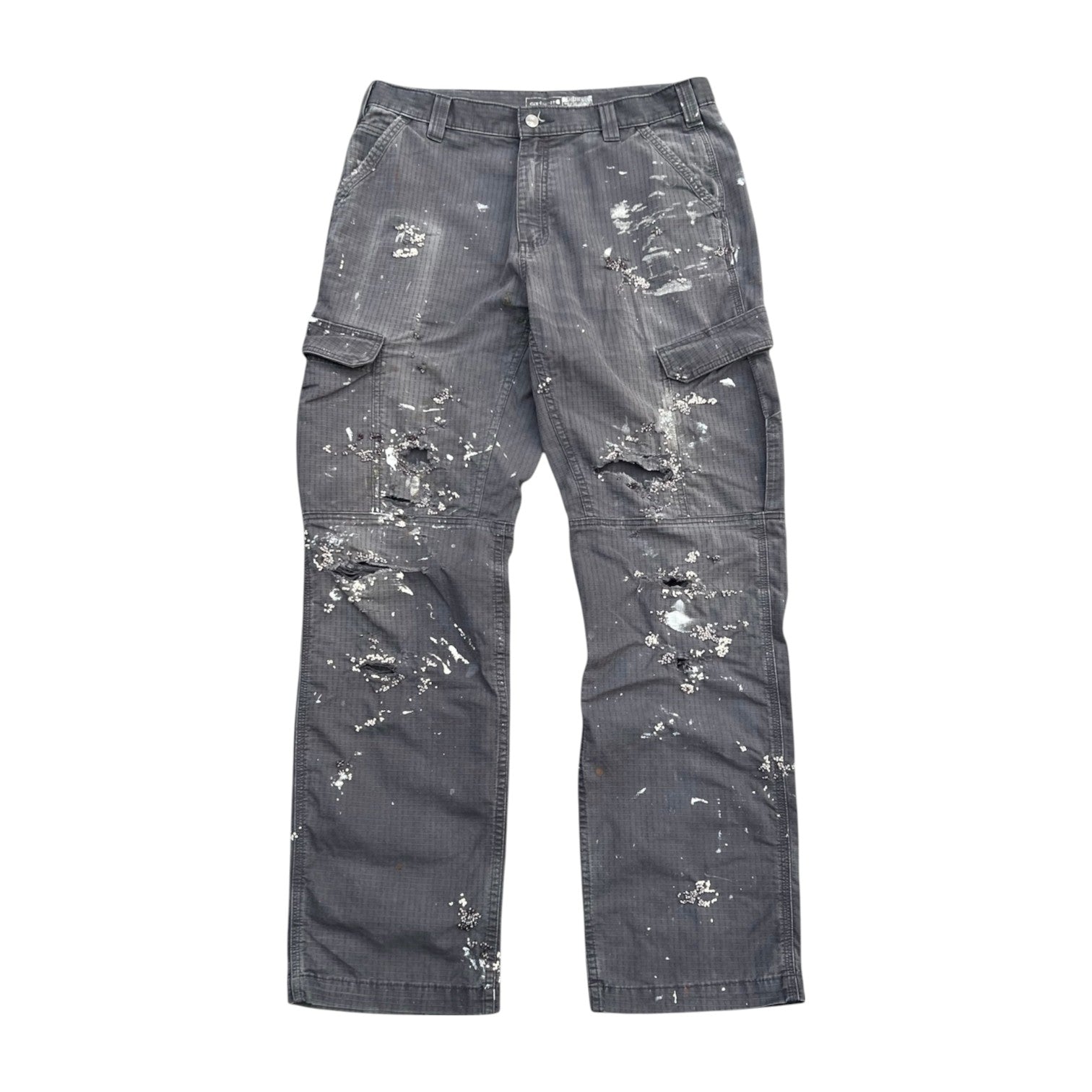 """Embroidered' Dot cargo pants