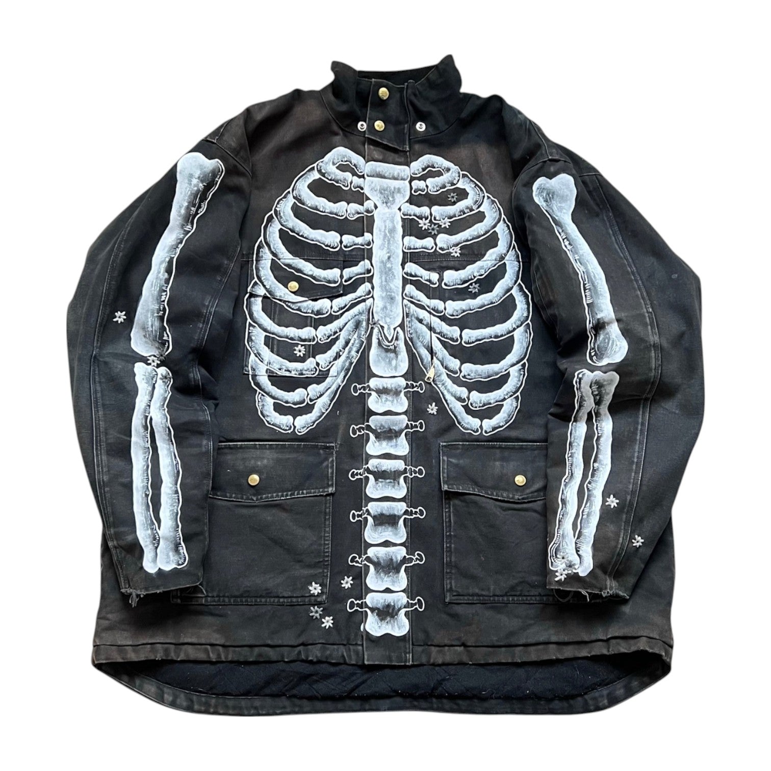 ""SKELETON Black Jacket