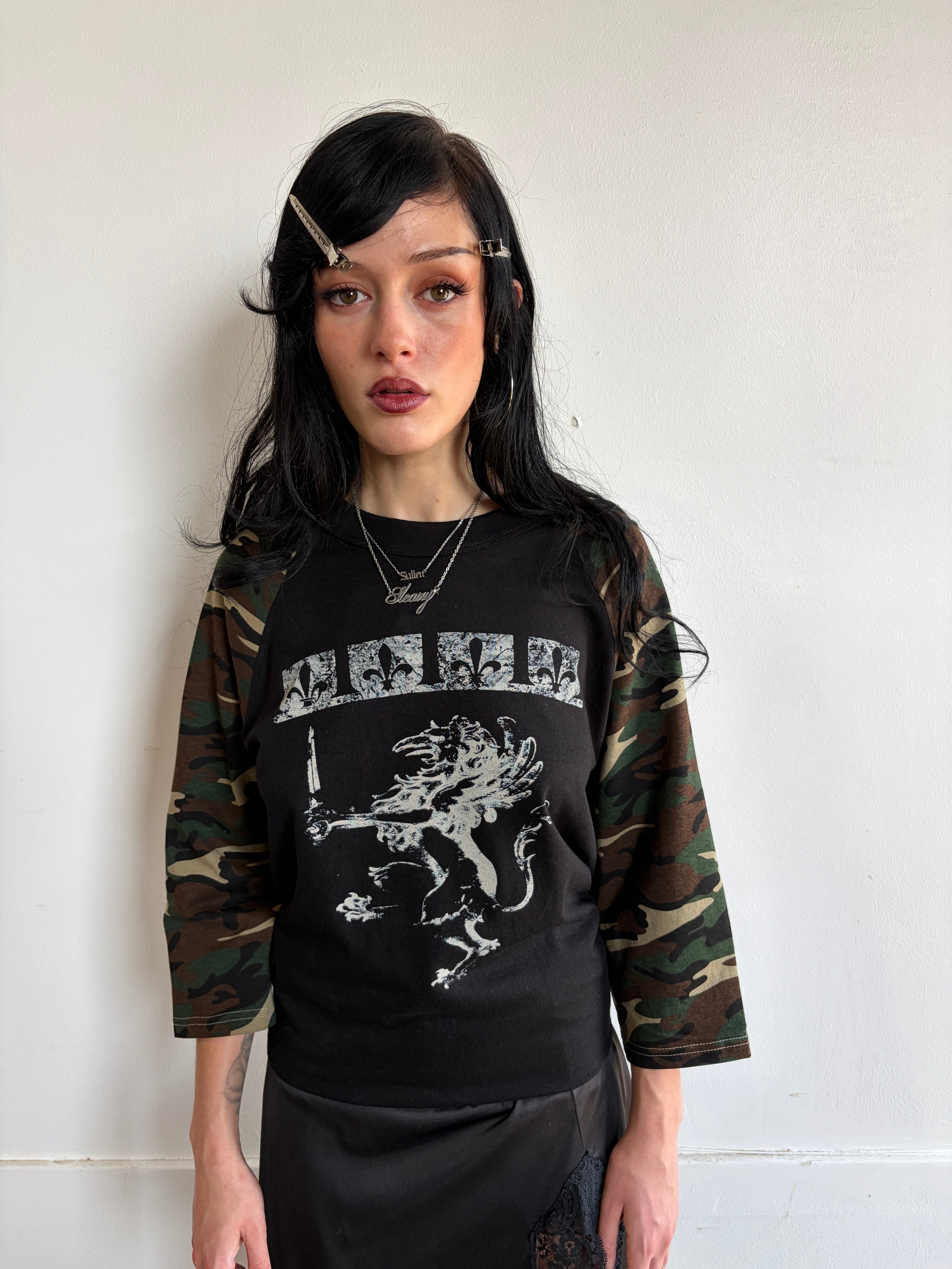 DUKE - 3/4 Camo Raglan