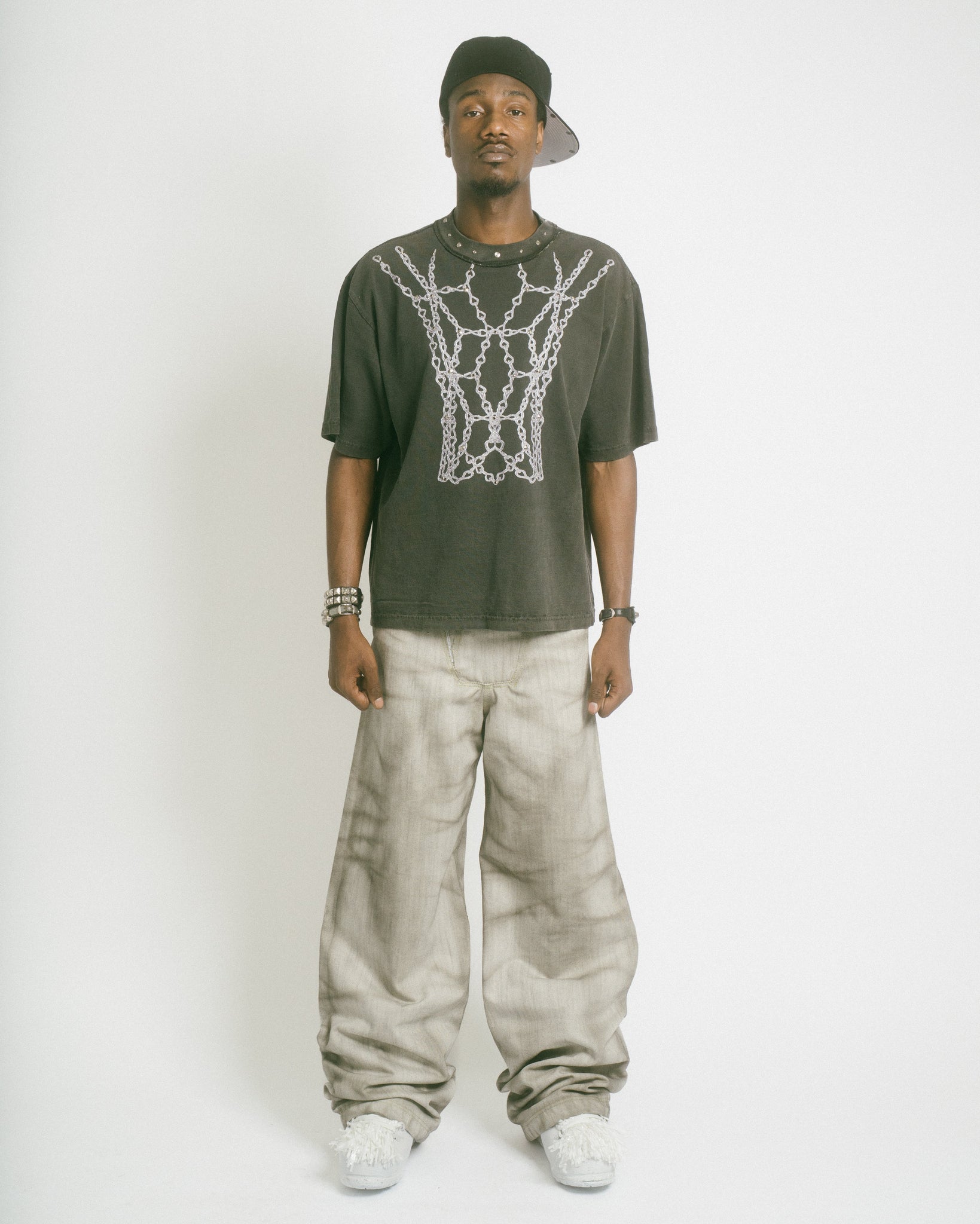 Metal Net Tee