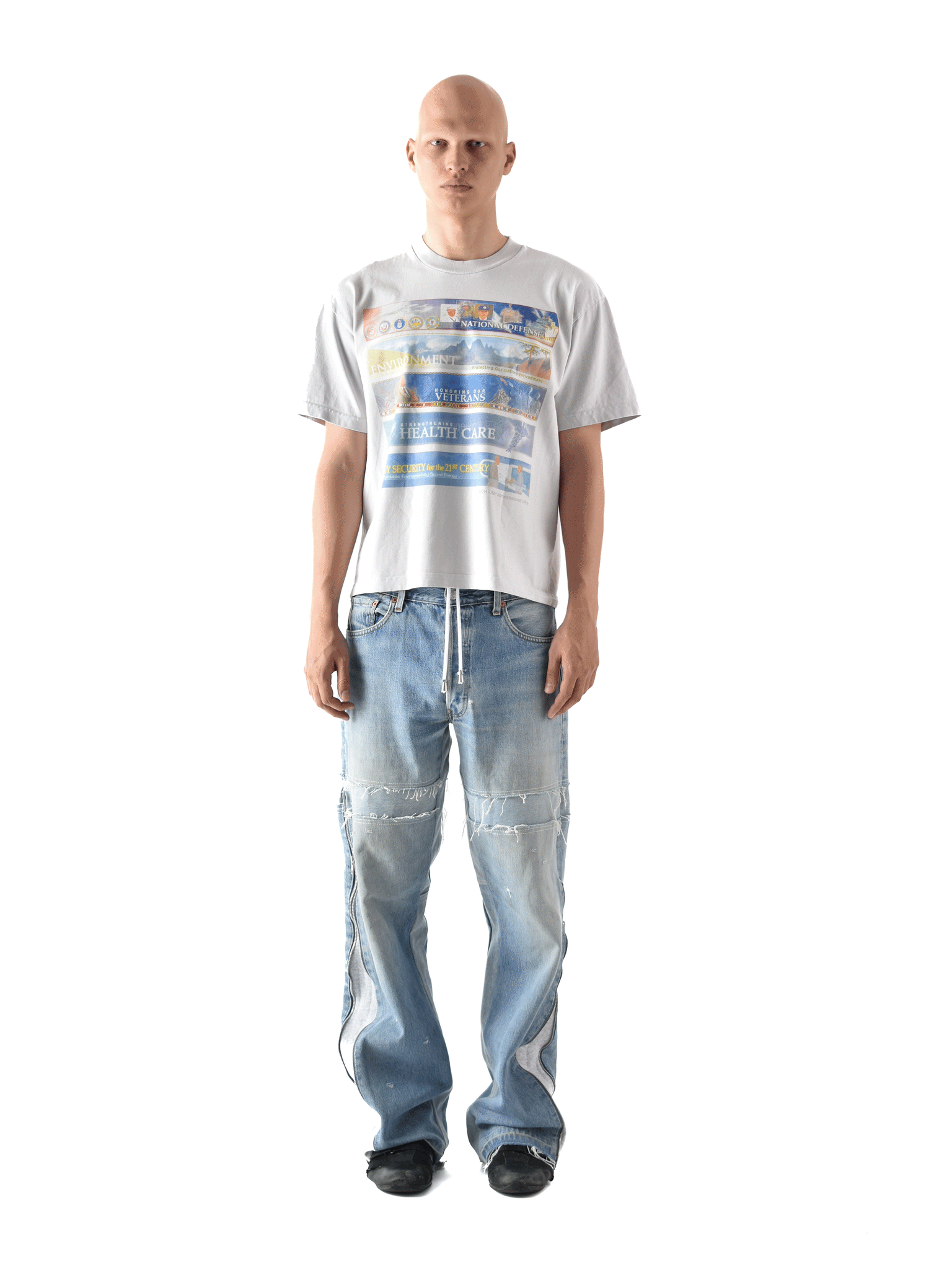 ADMIN - Heavy Box Tee Cement
