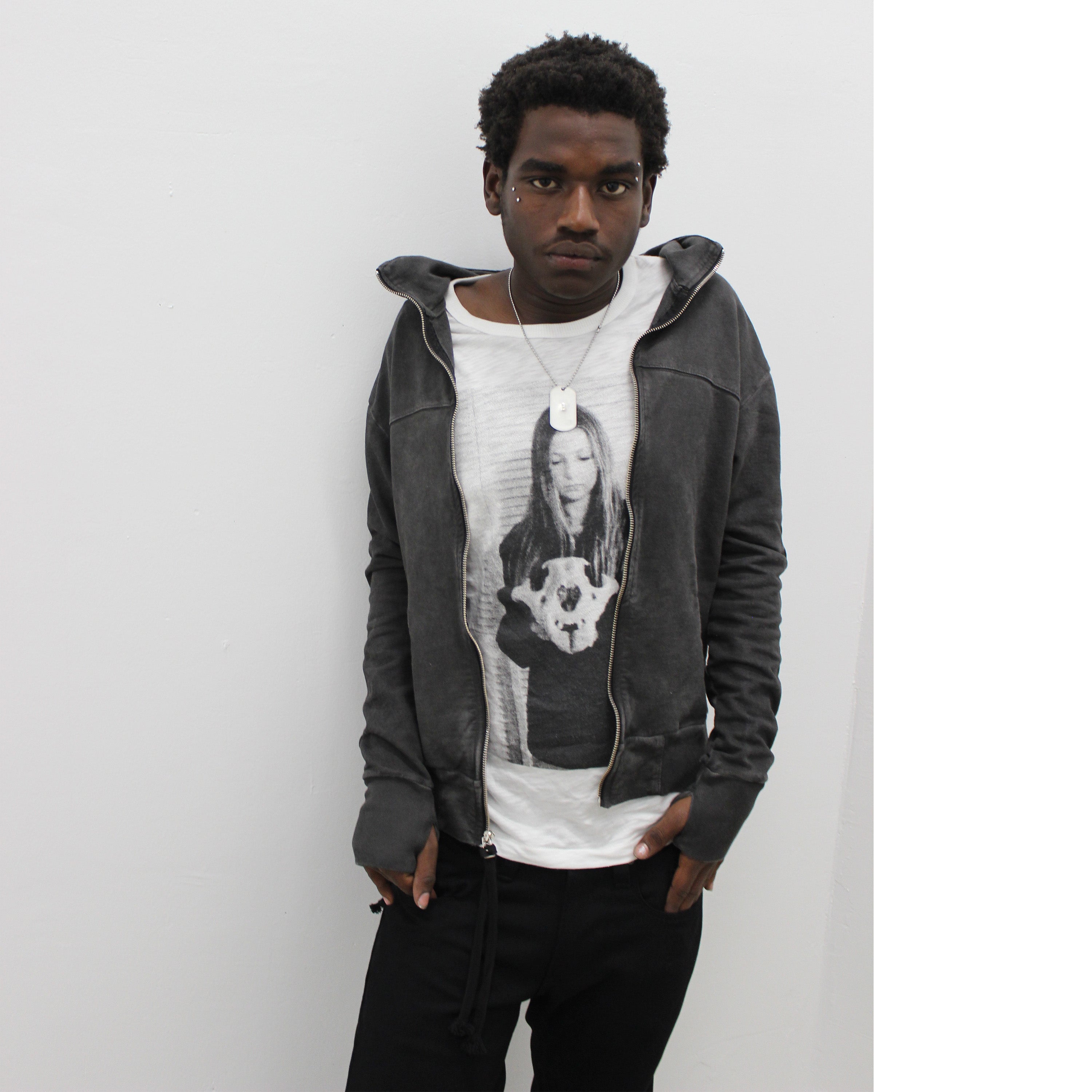 Ashes Zip Up Hood e