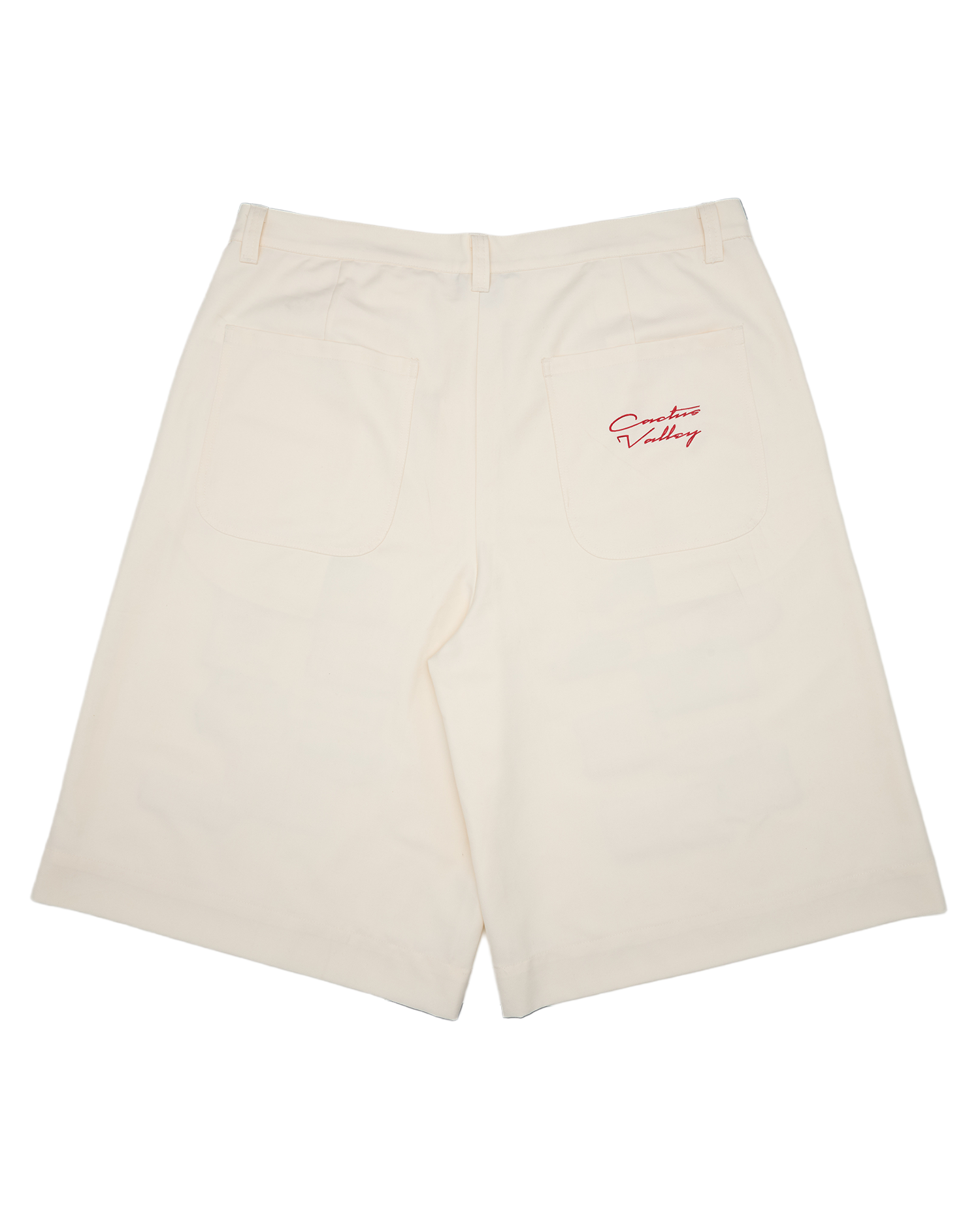 Pleated Roadside Shorts - Bone