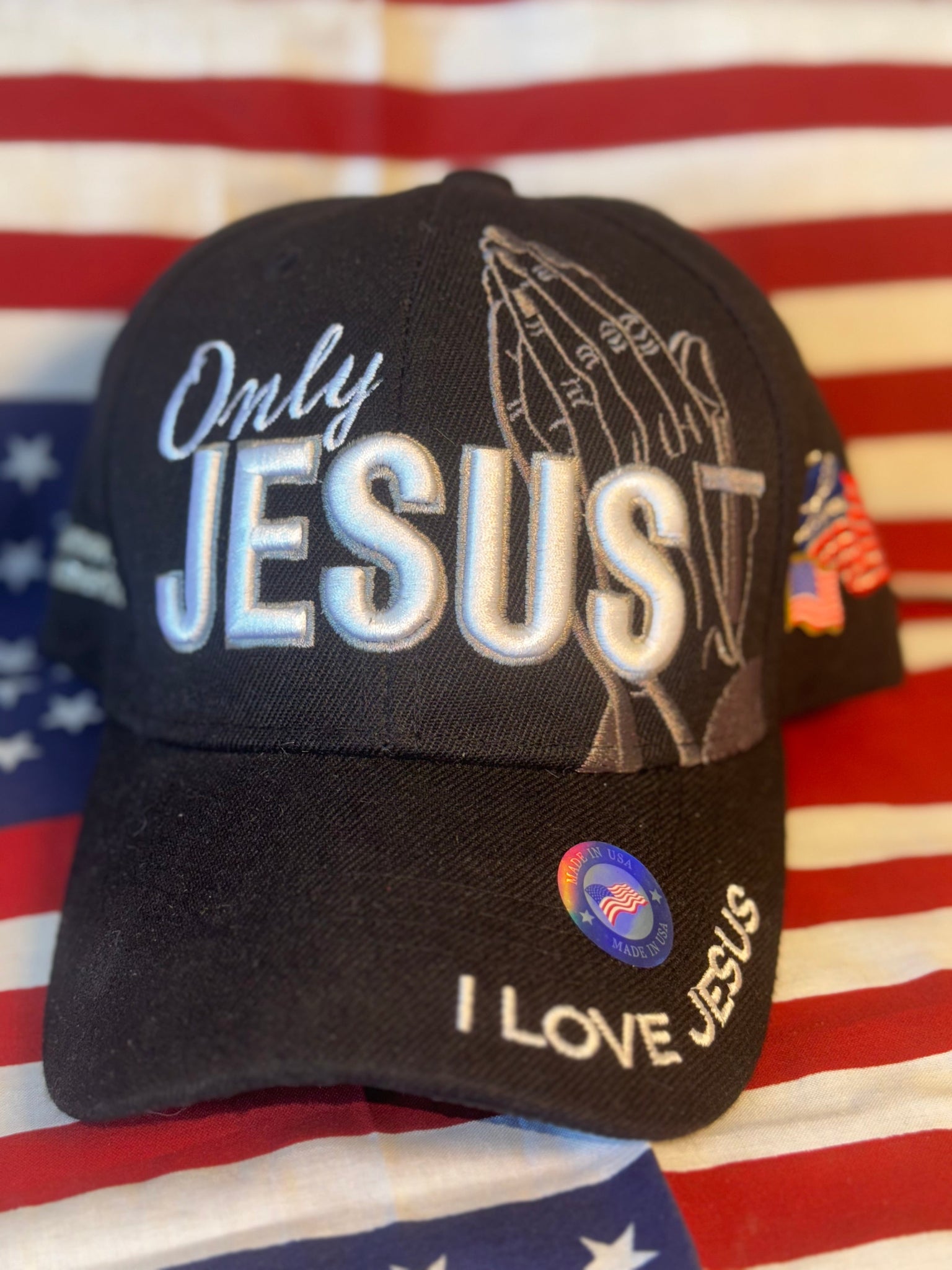 Only Jesus Hat (Black)