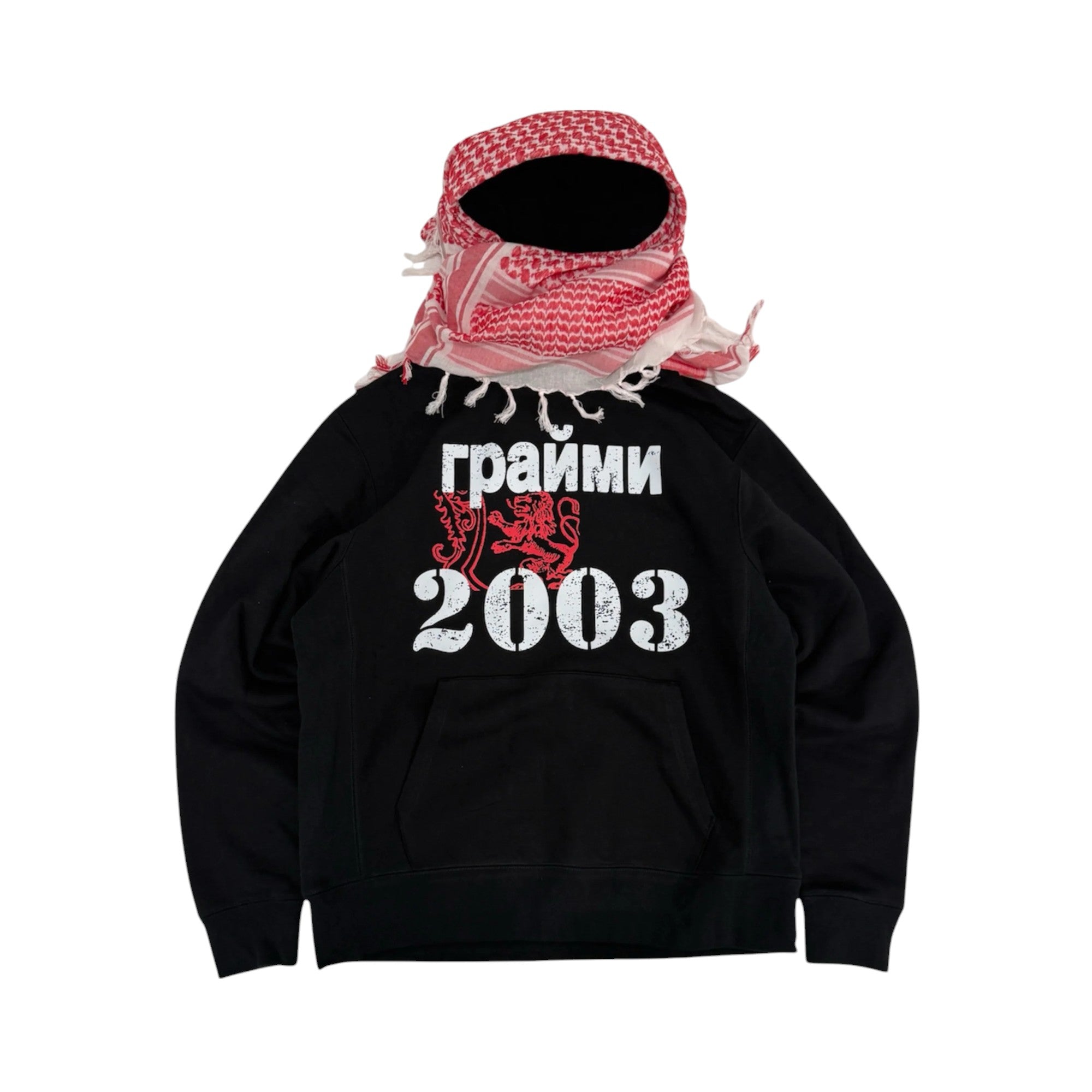 RUSSIAN V2 KEFFIYEH HOODIE (RED)