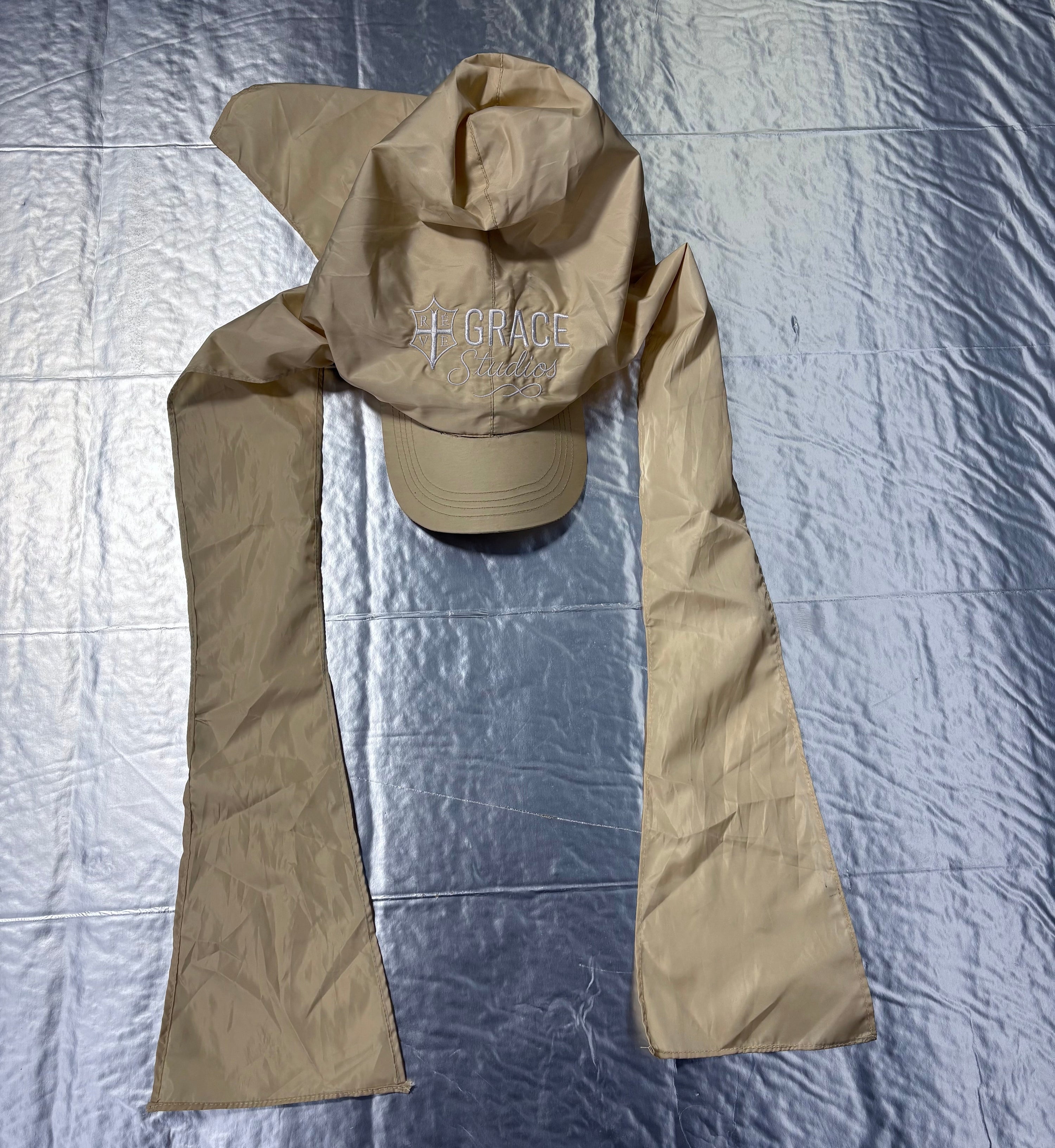 Hat Durag (Black/Tan)