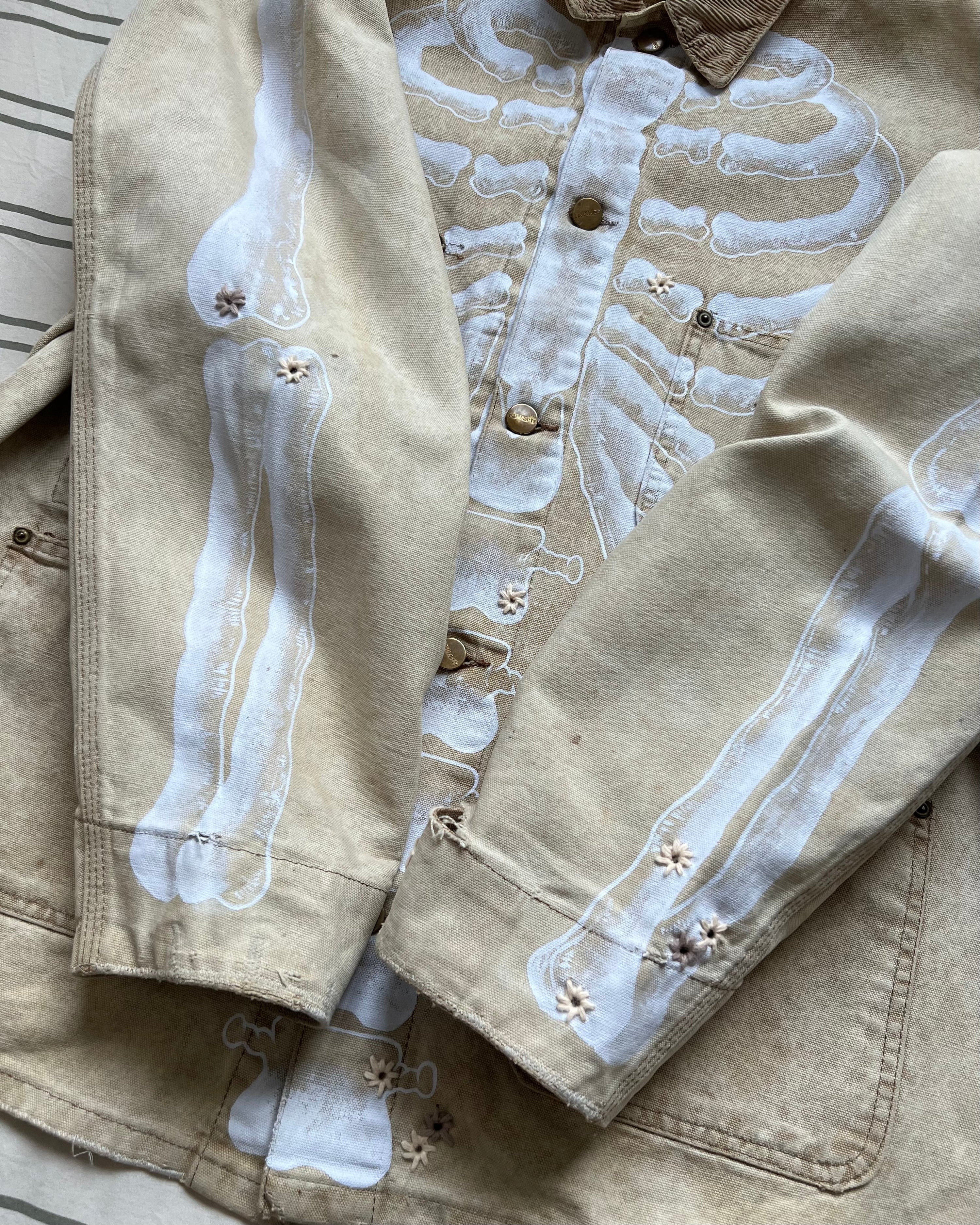 ""SKELETON Faded Tan Workwear