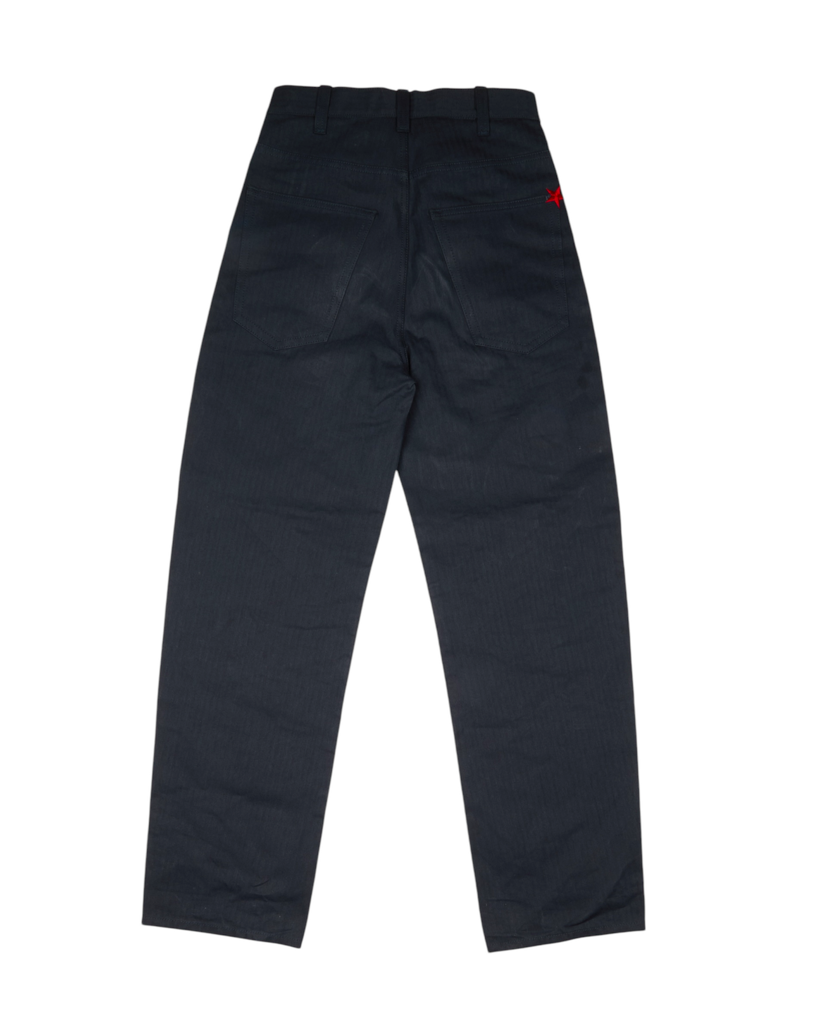 Waxed Herringbone Jean