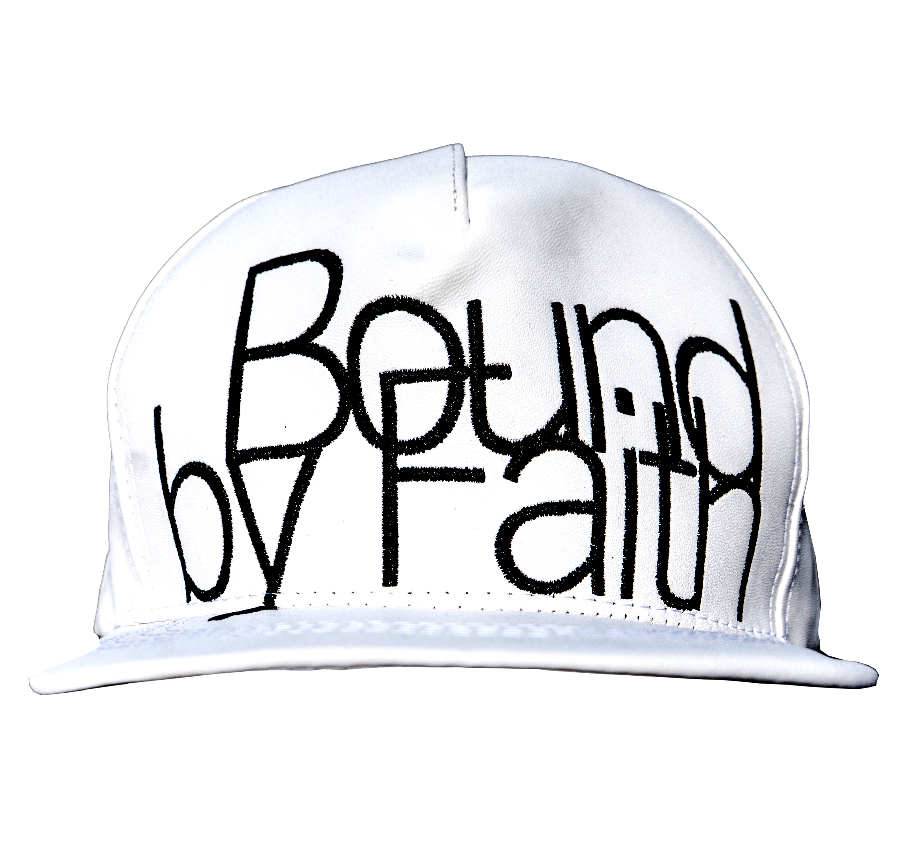 BoundByFaith Leather Snapback