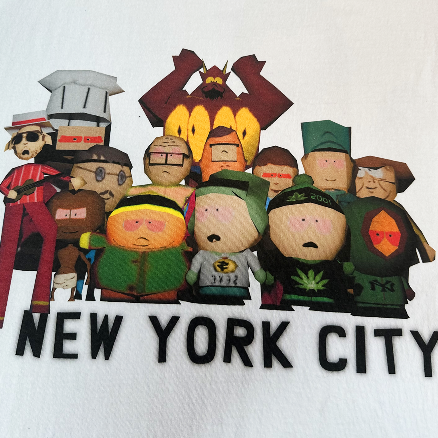 SouthParkWhiteProductShotFrontDetail