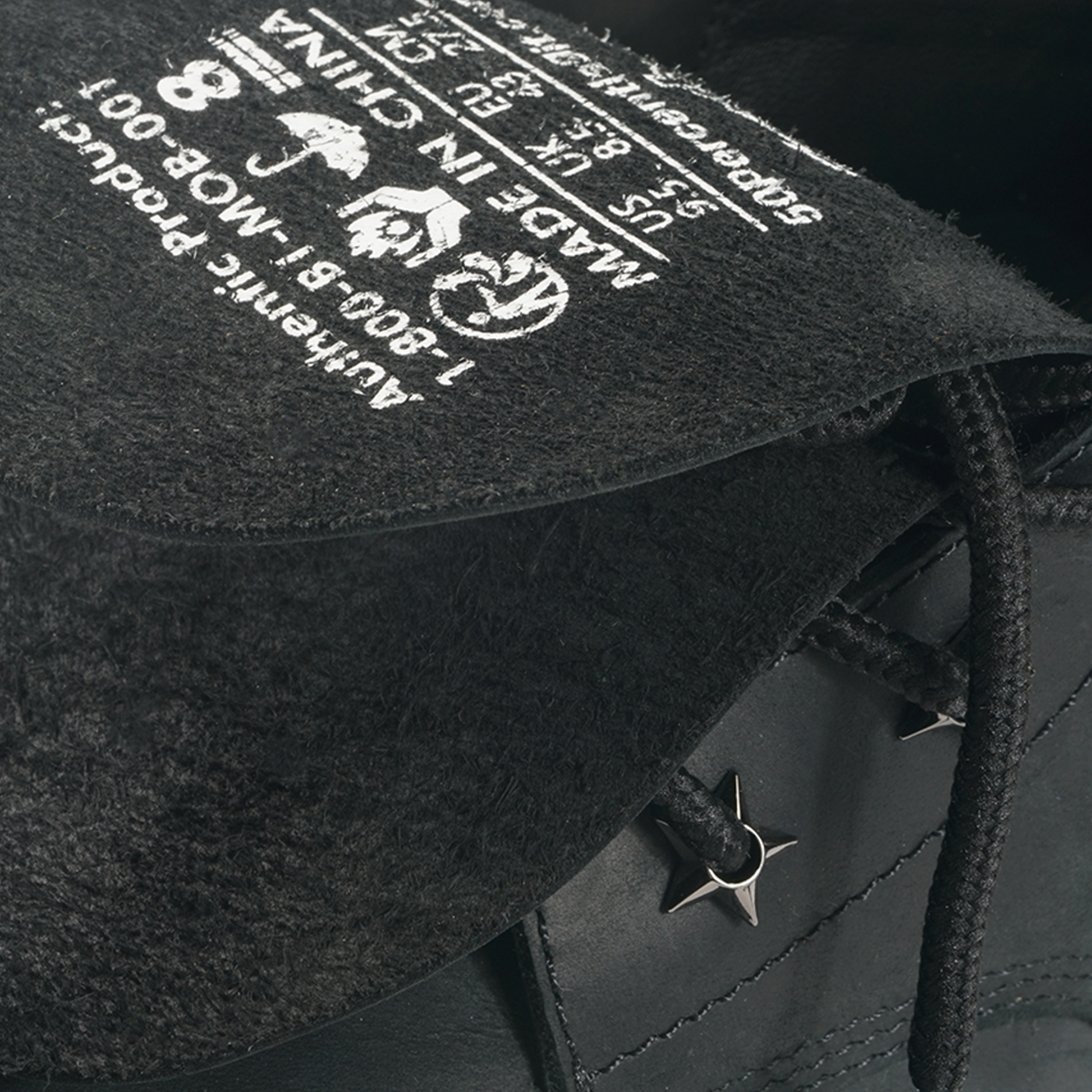 "BIG STEPPA" BOOTS BLACK