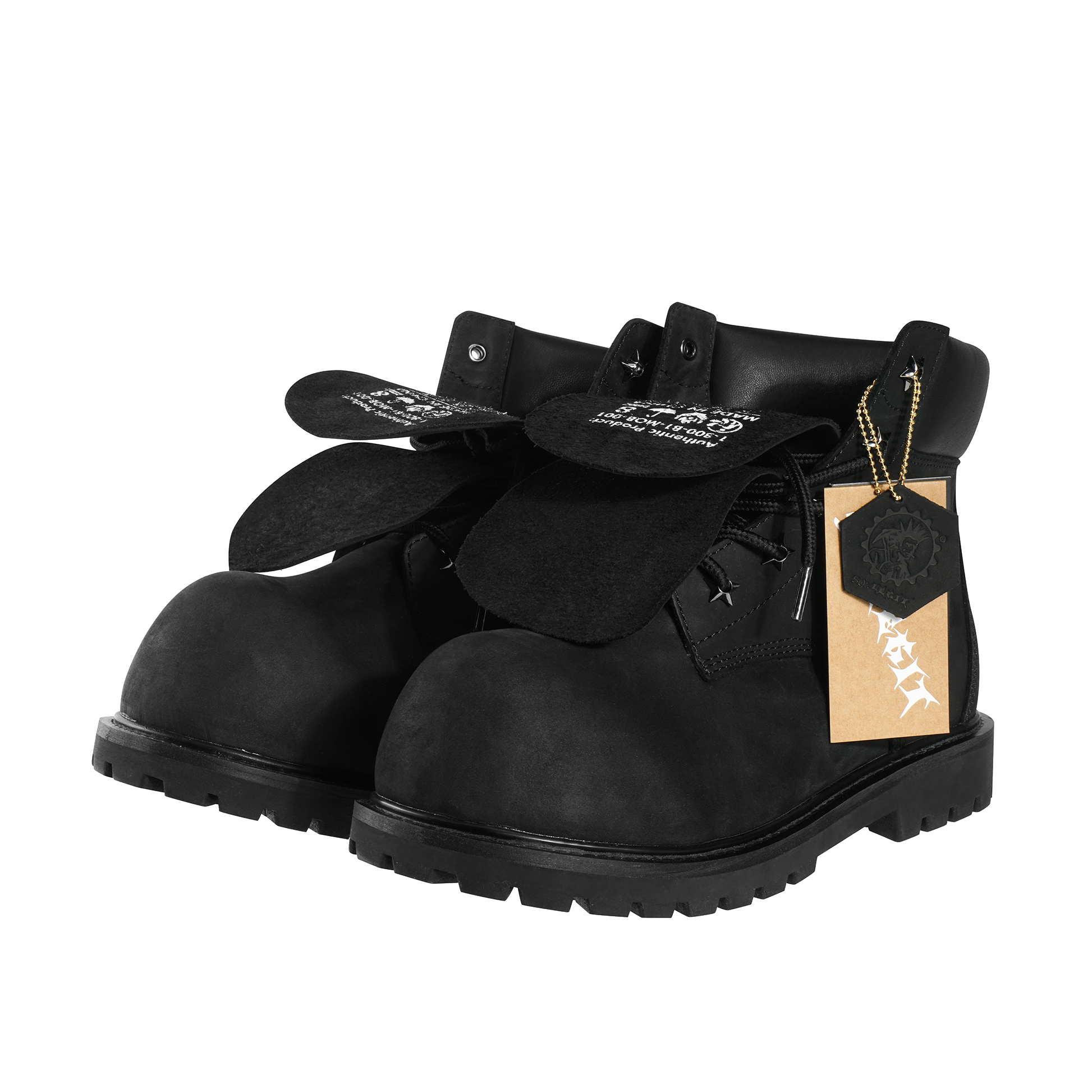 "BIG STEPPA" BOOTS BLACK