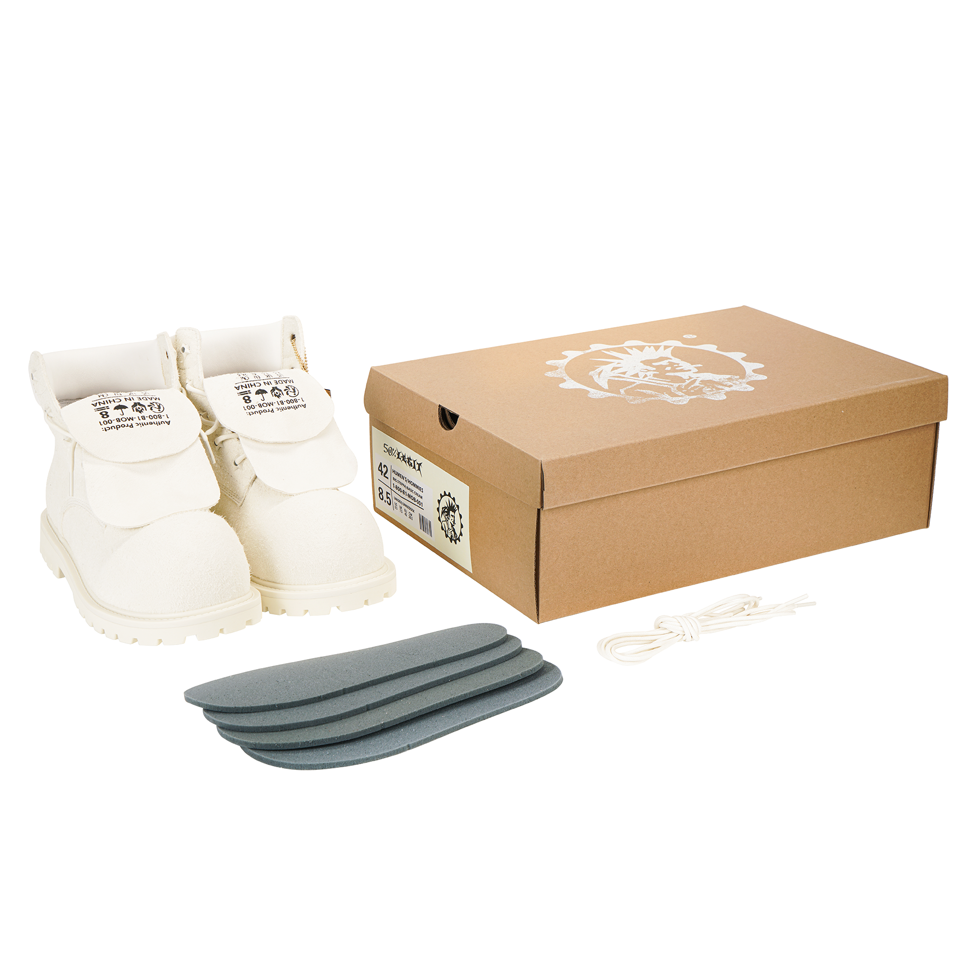 "BIG STEPPA" BOOTS CREAM