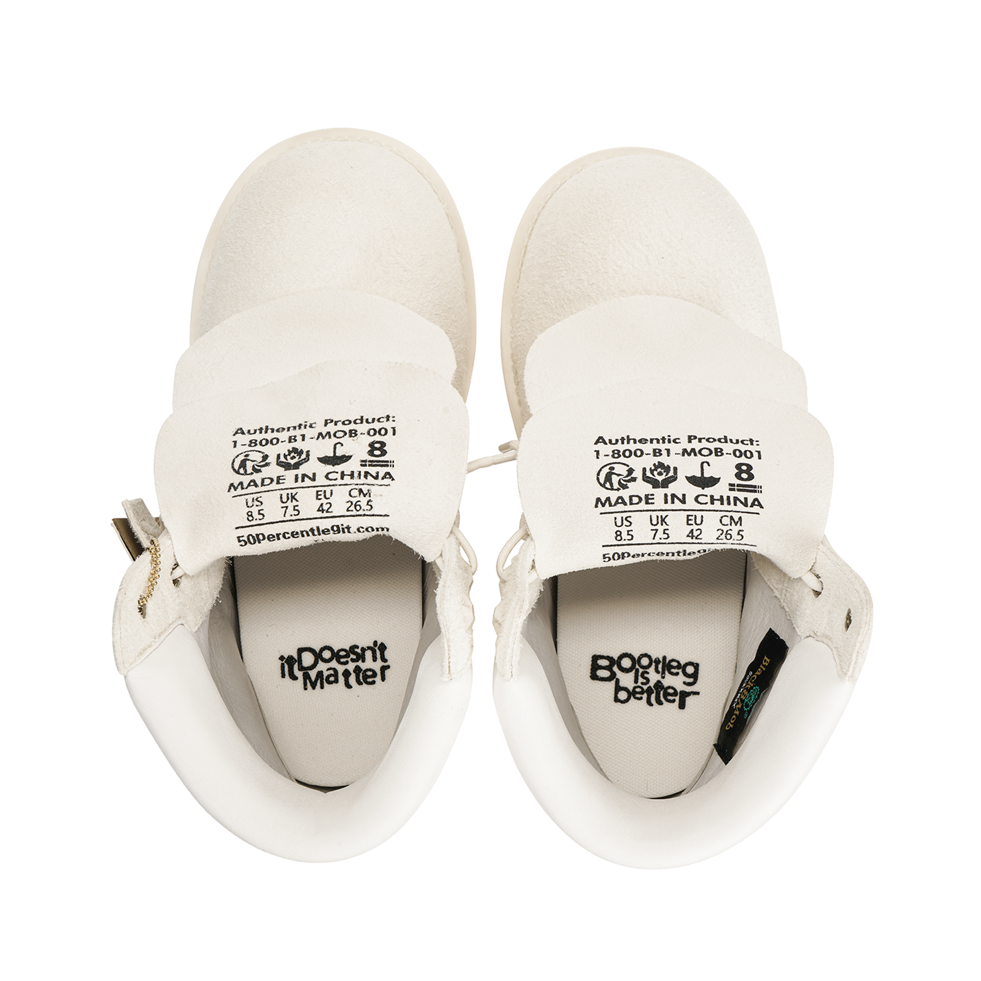 "BIG STEPPA" BOOTS CREAM