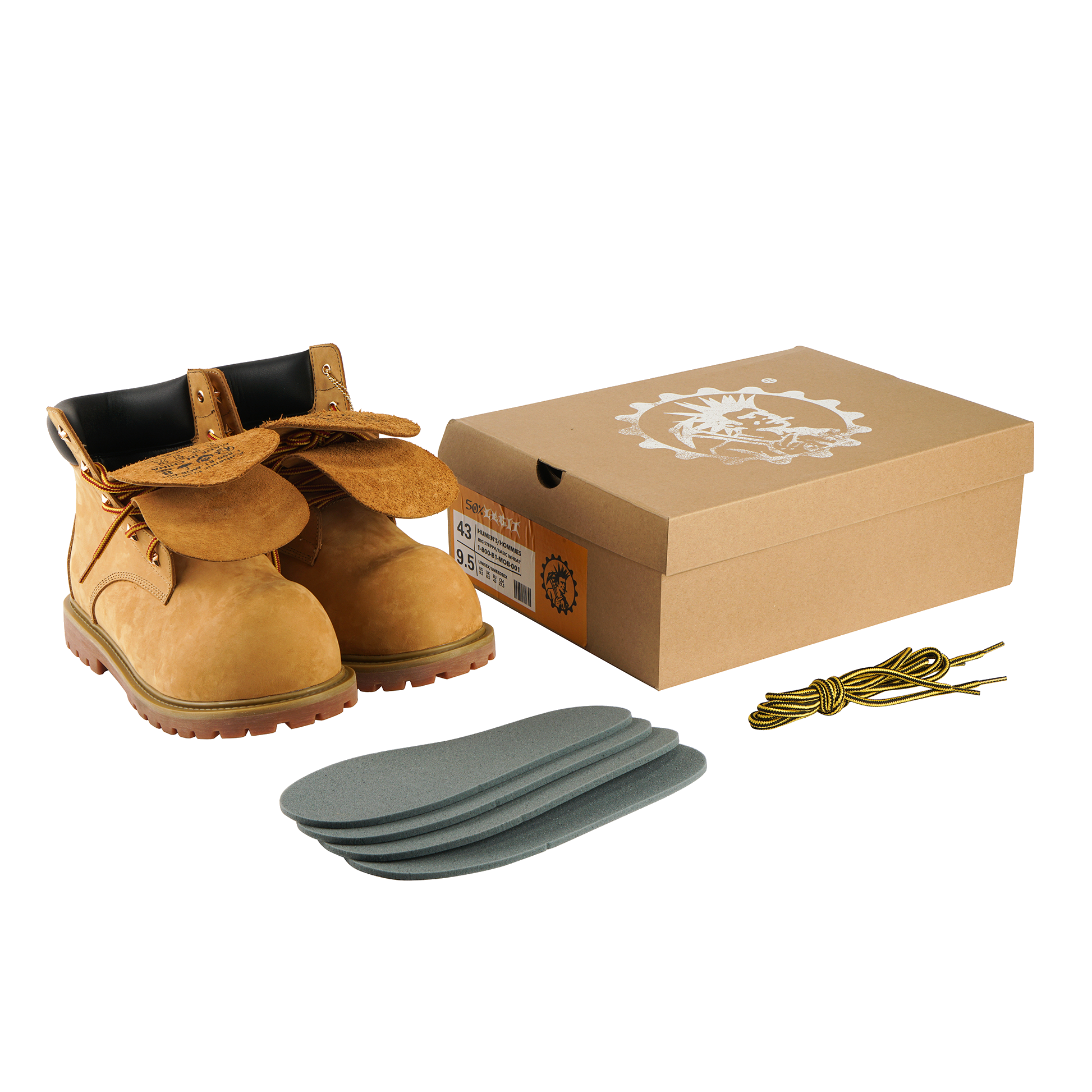 "BIG STEPPA" BOOTS WHEAT