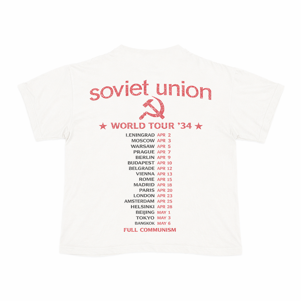 Soviet Union World Tour Tee