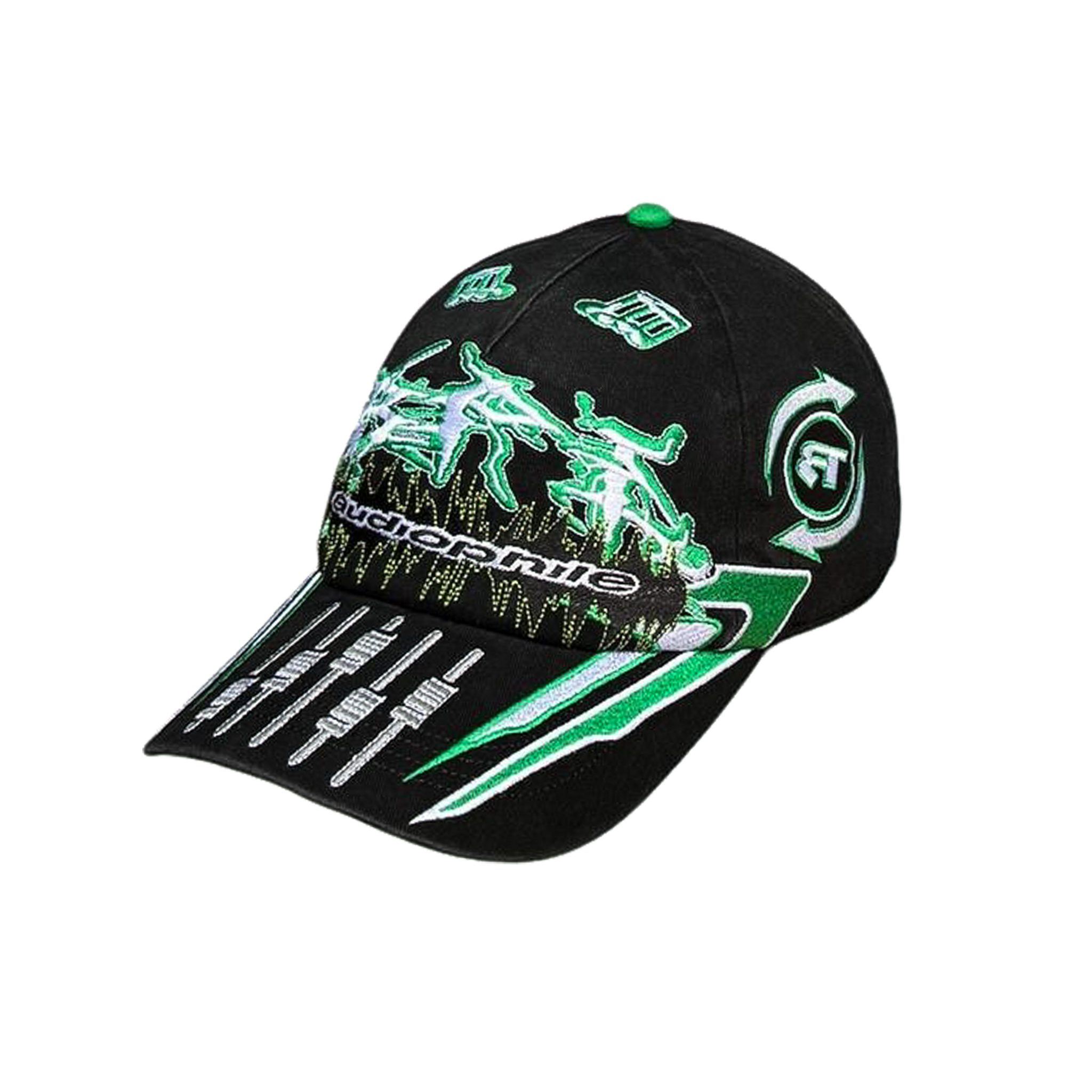 MUSIC HAT (BLACK AND GREEN)