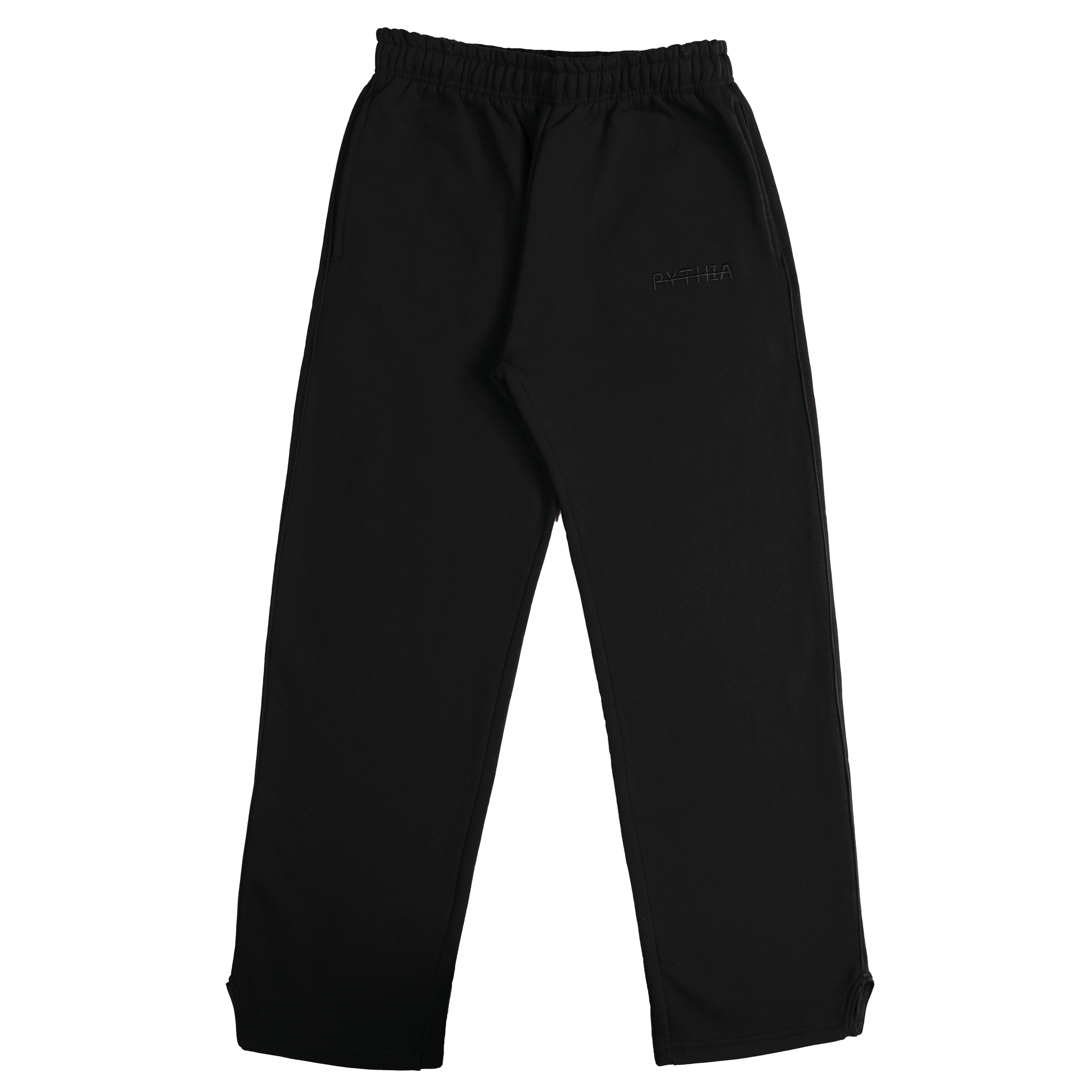 MONOCHROME PERIPHERAL SWEATS - BLACK