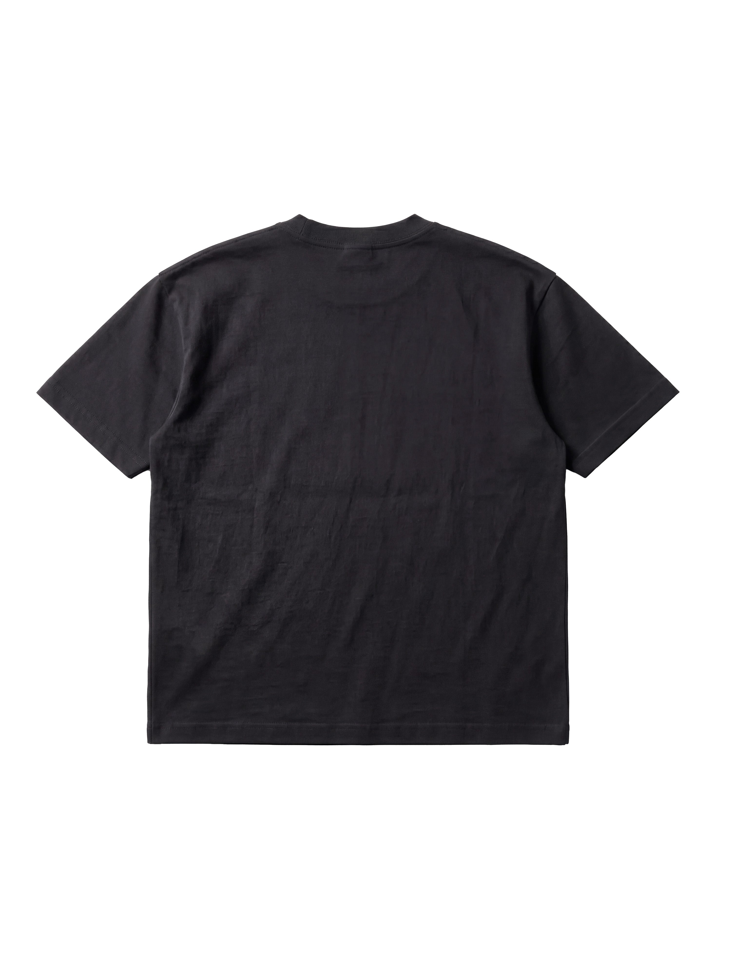 BLANK TEE - JET BLACK