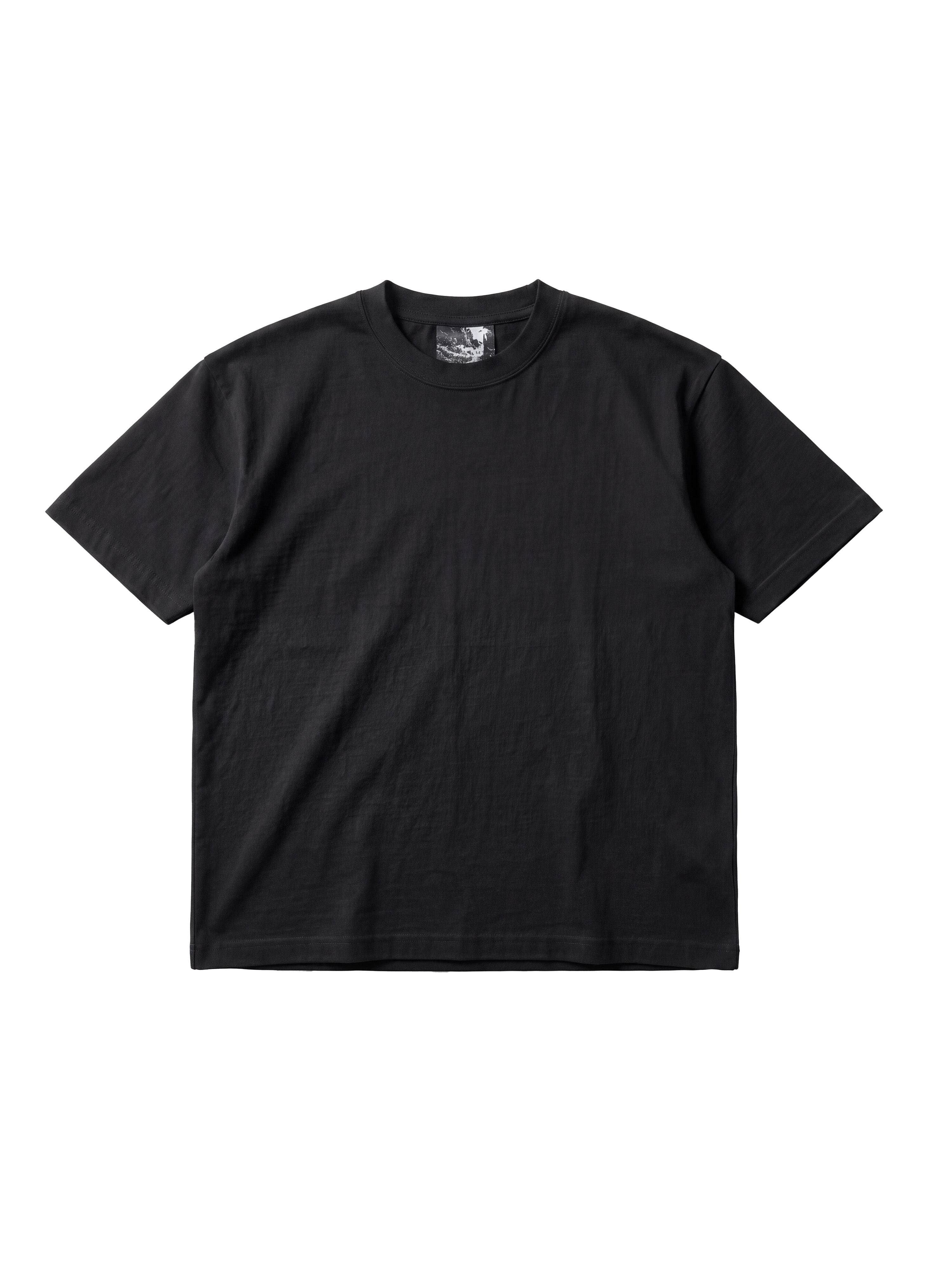 BLANK TEE - JET BLACK