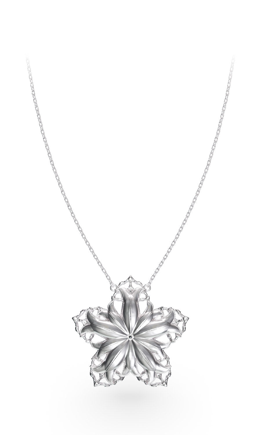 Bone Flower Necklace