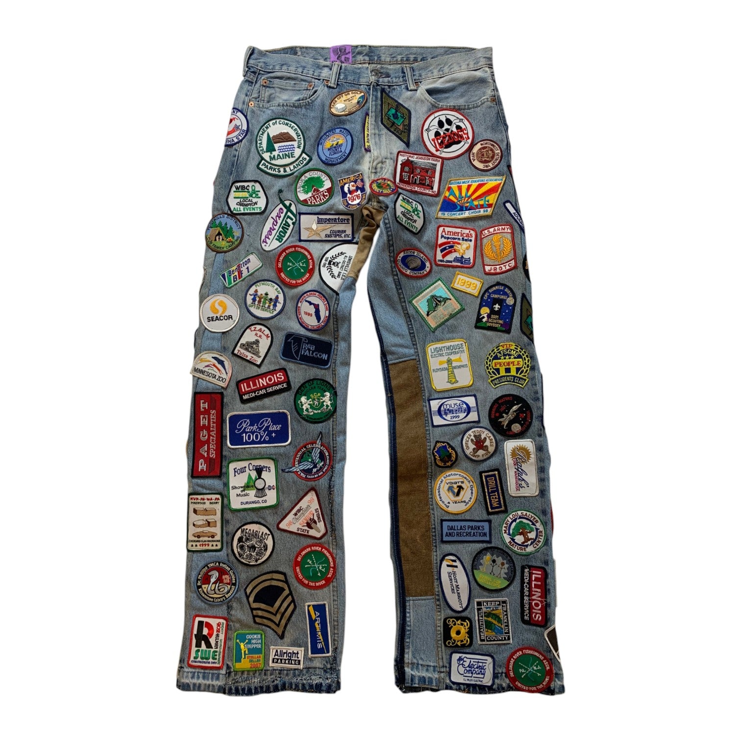 #3 Patch Flare Jeans - 36 x 33