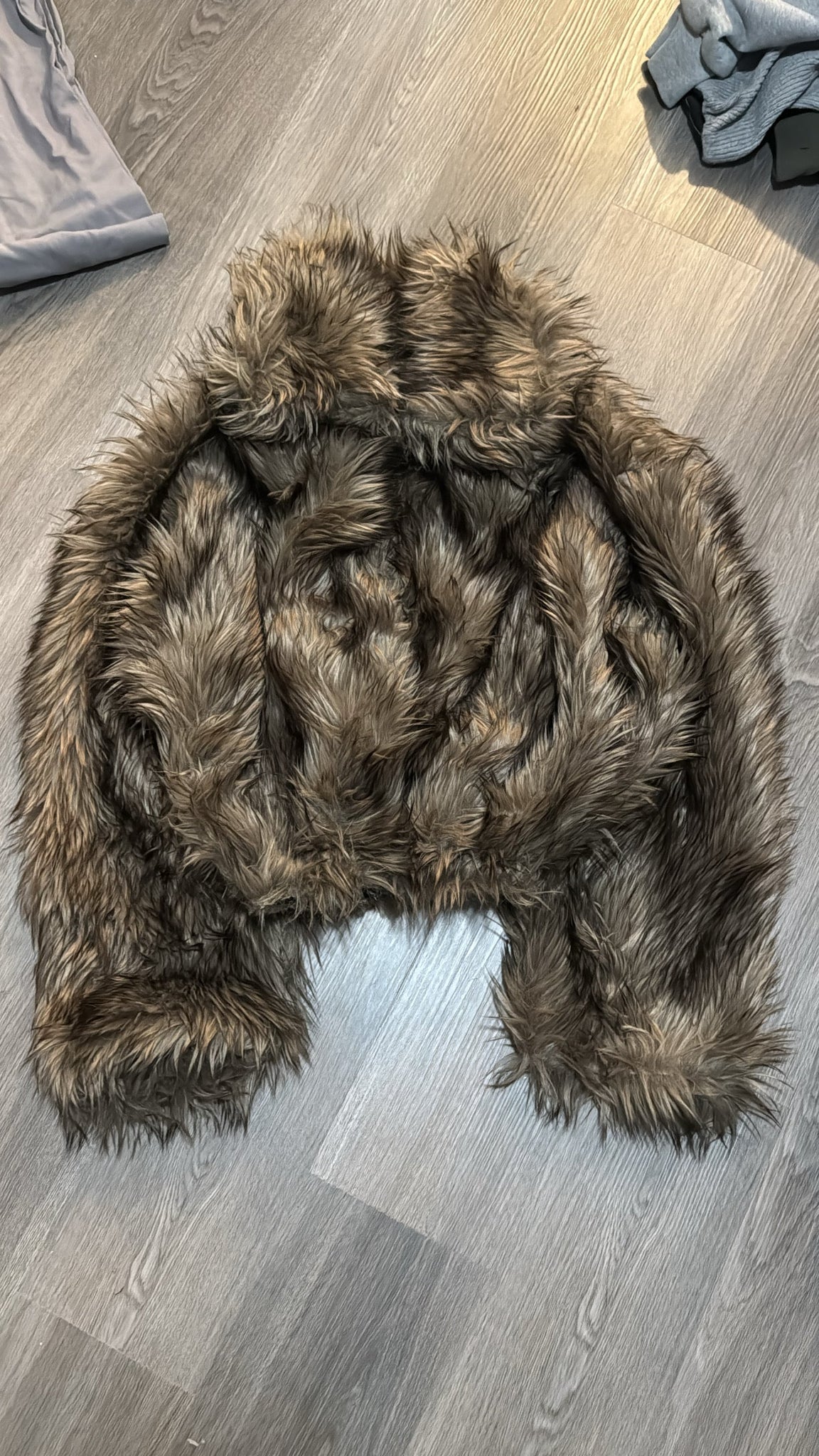 Fur Jacket w/ Collar