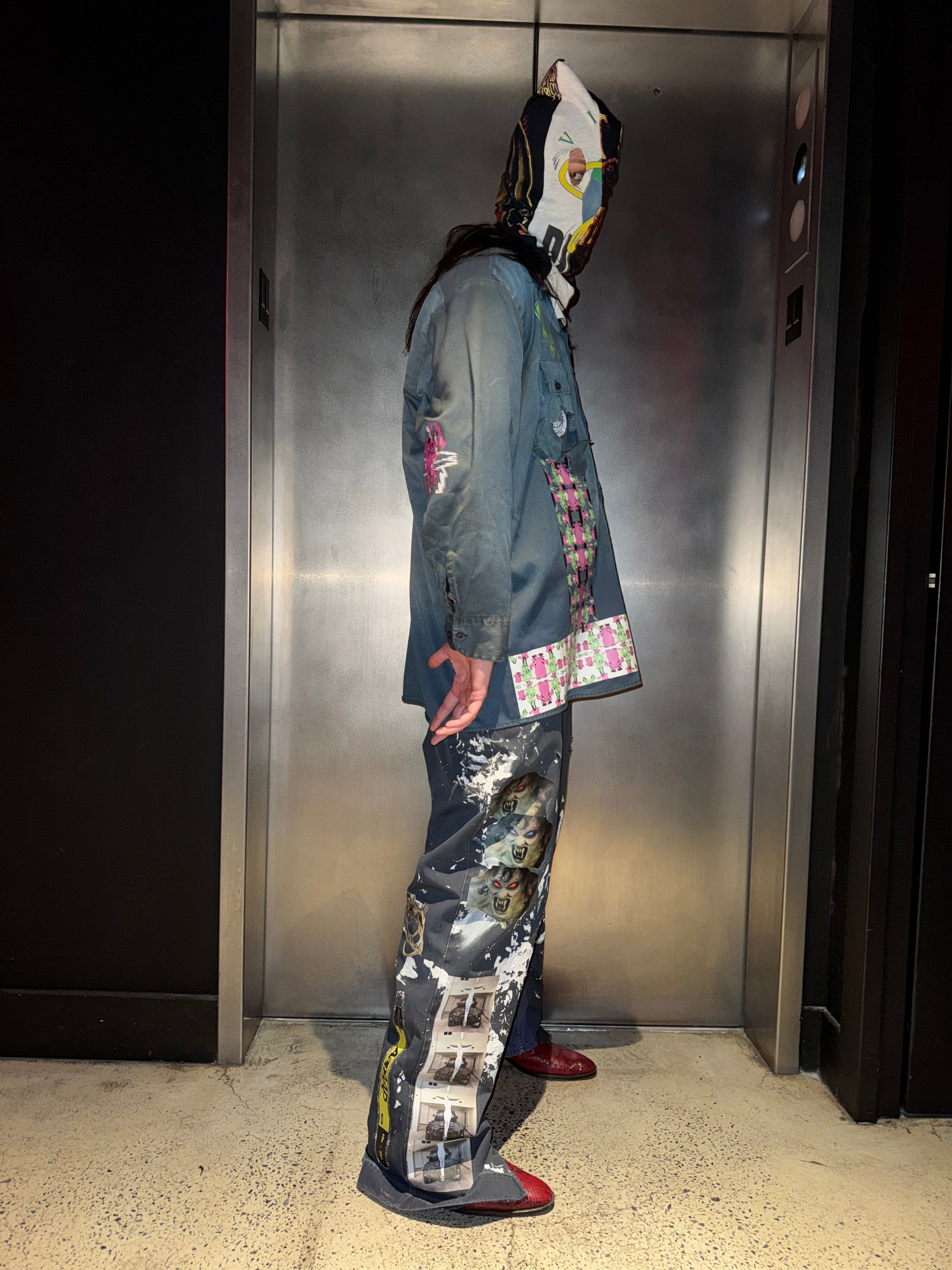 New Generation deconstructed painter pants