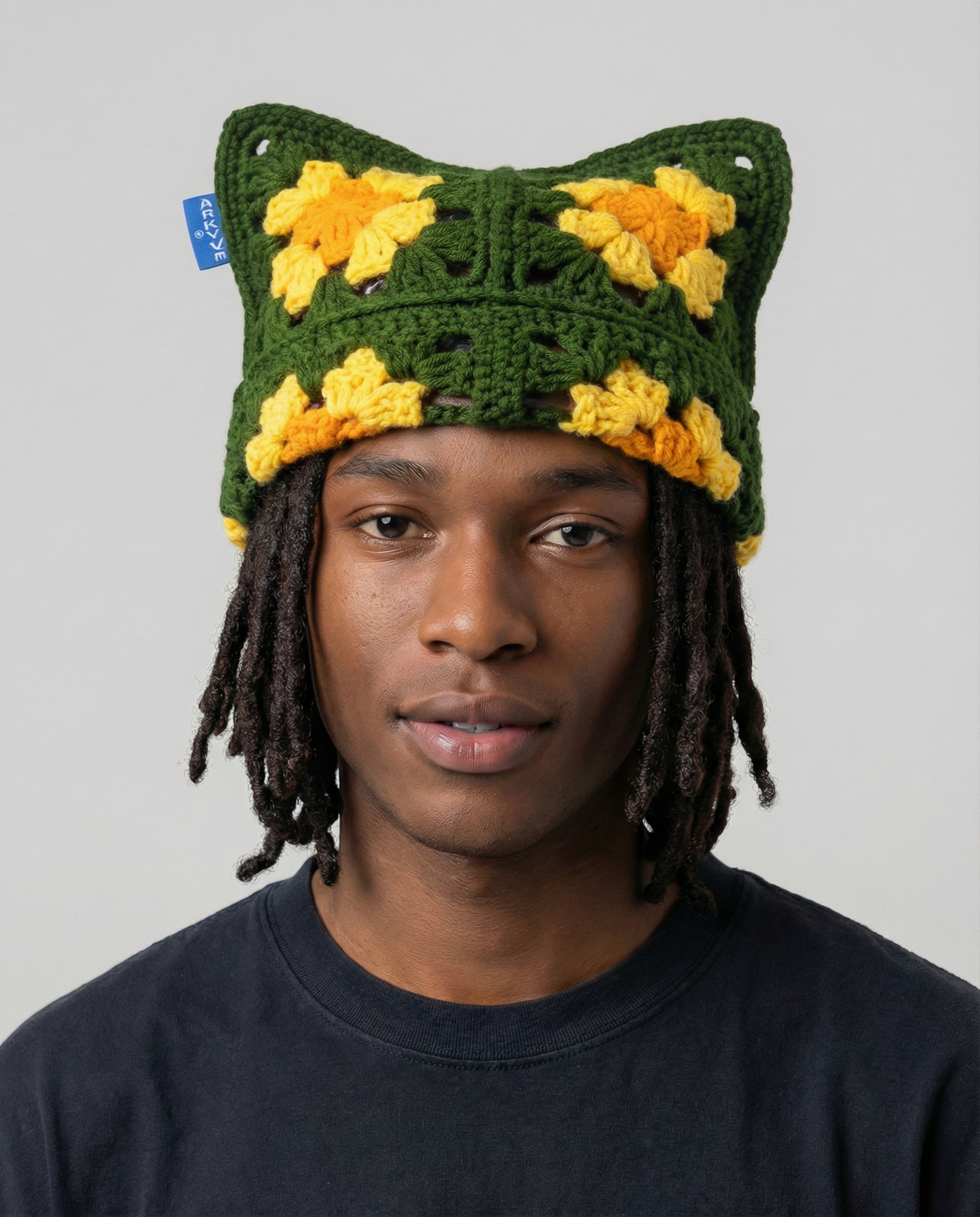 Citrus Crochet Cat Hat