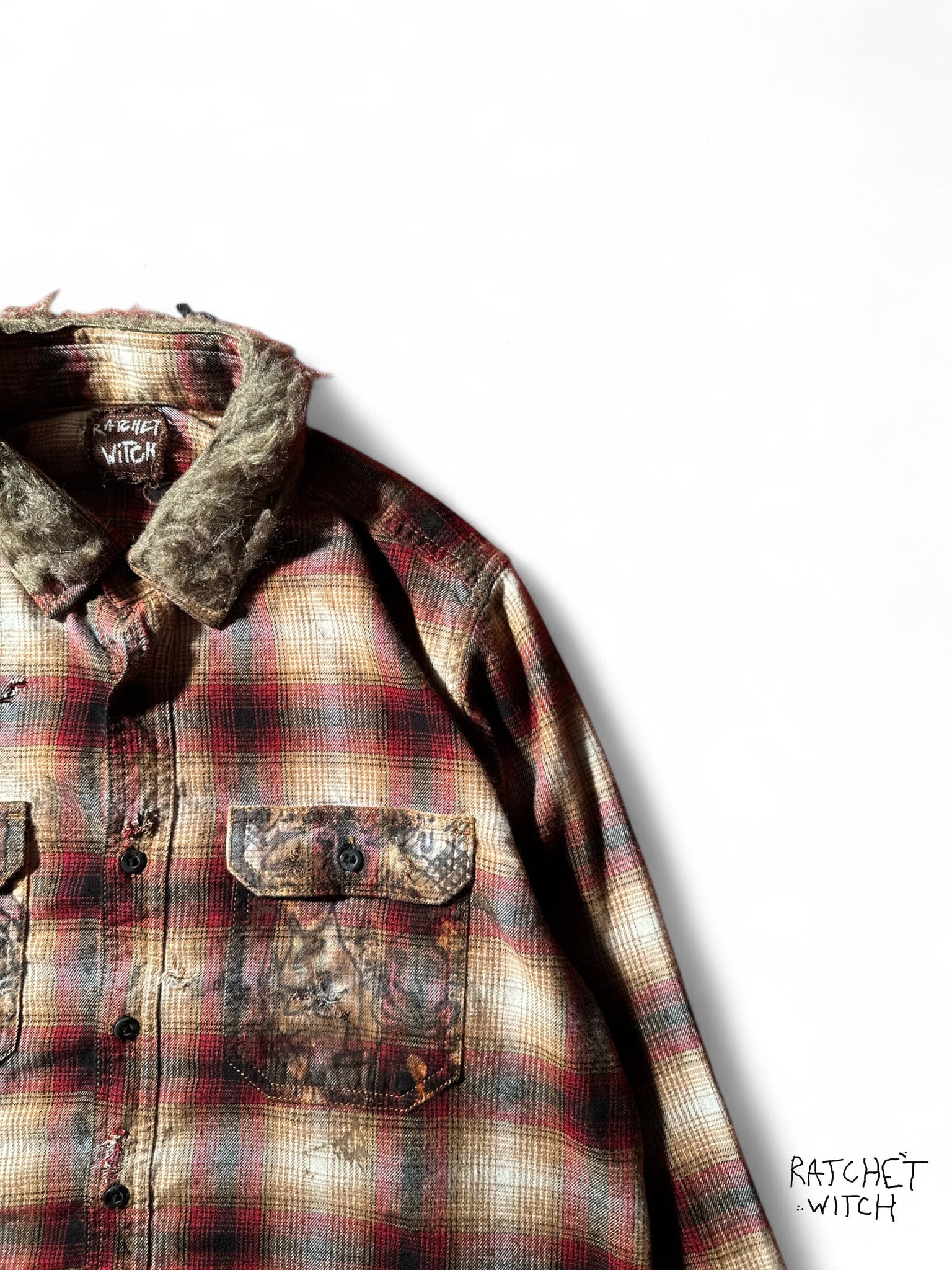 “SKINNED FLANNEL