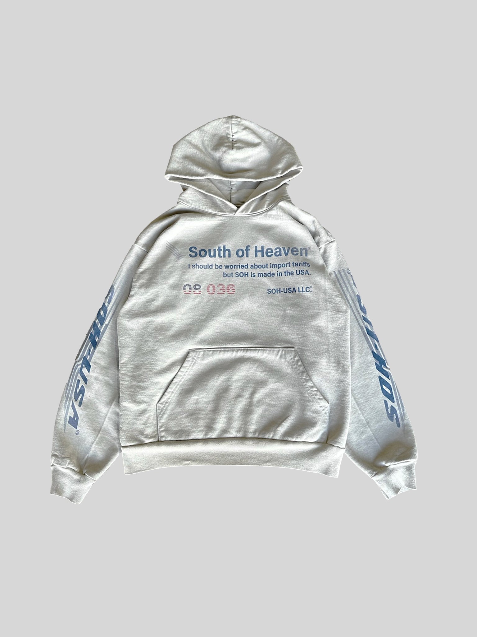 HAINESPORT - Heavyweight Hoodie Cement