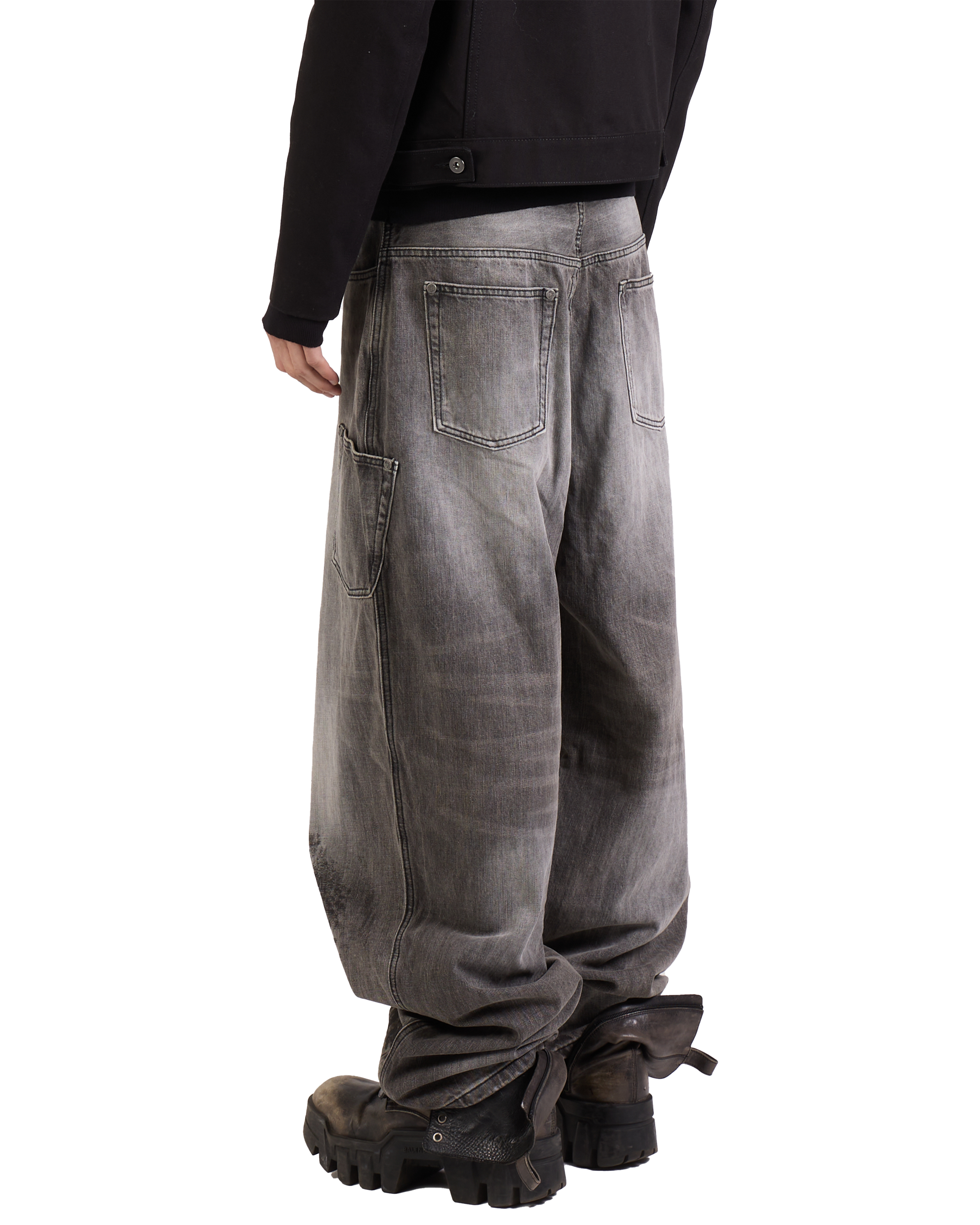 CHEETAH PRINT BOMBER DENIM