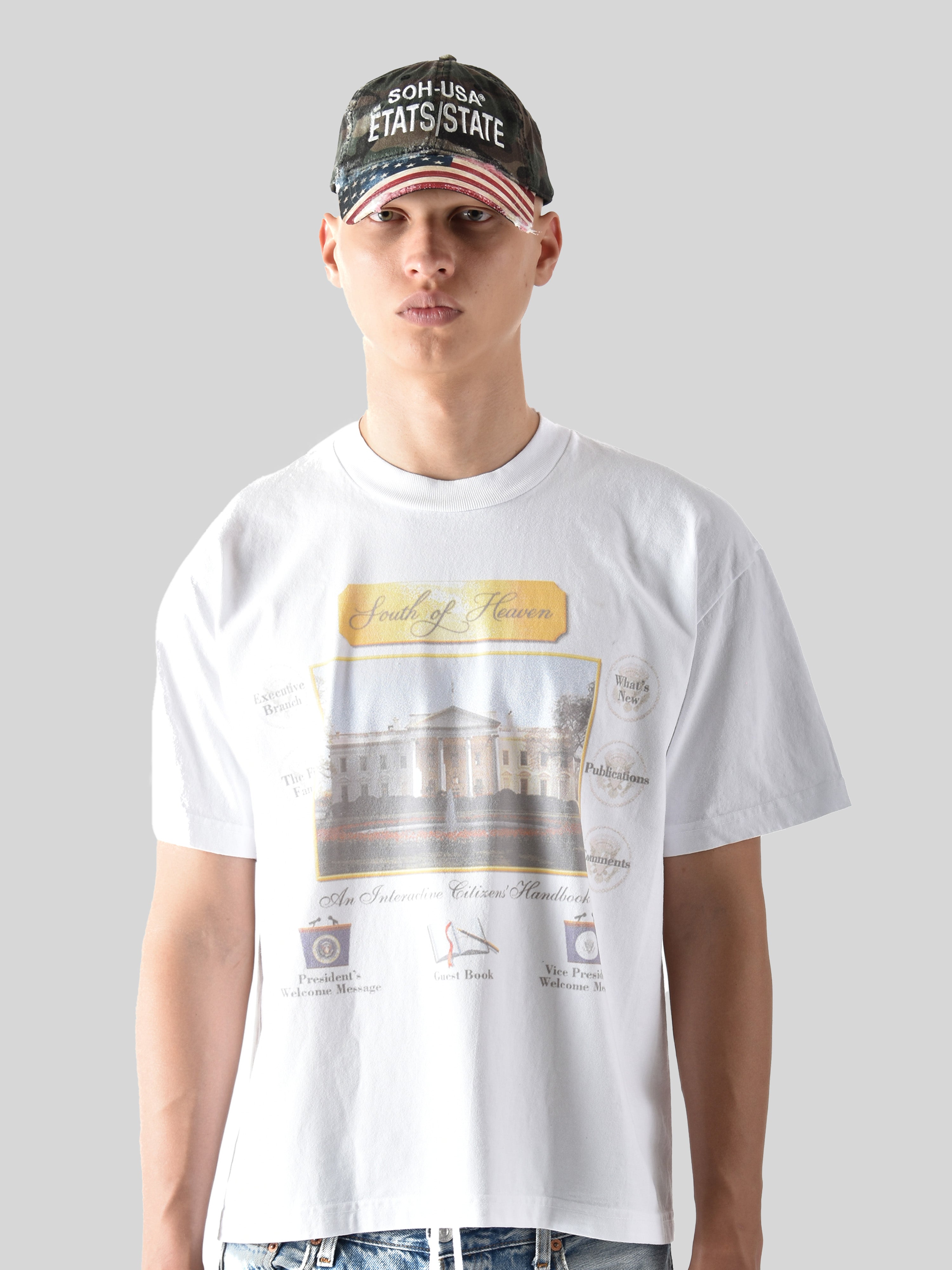 CLINTON - Heavy Box Tee White