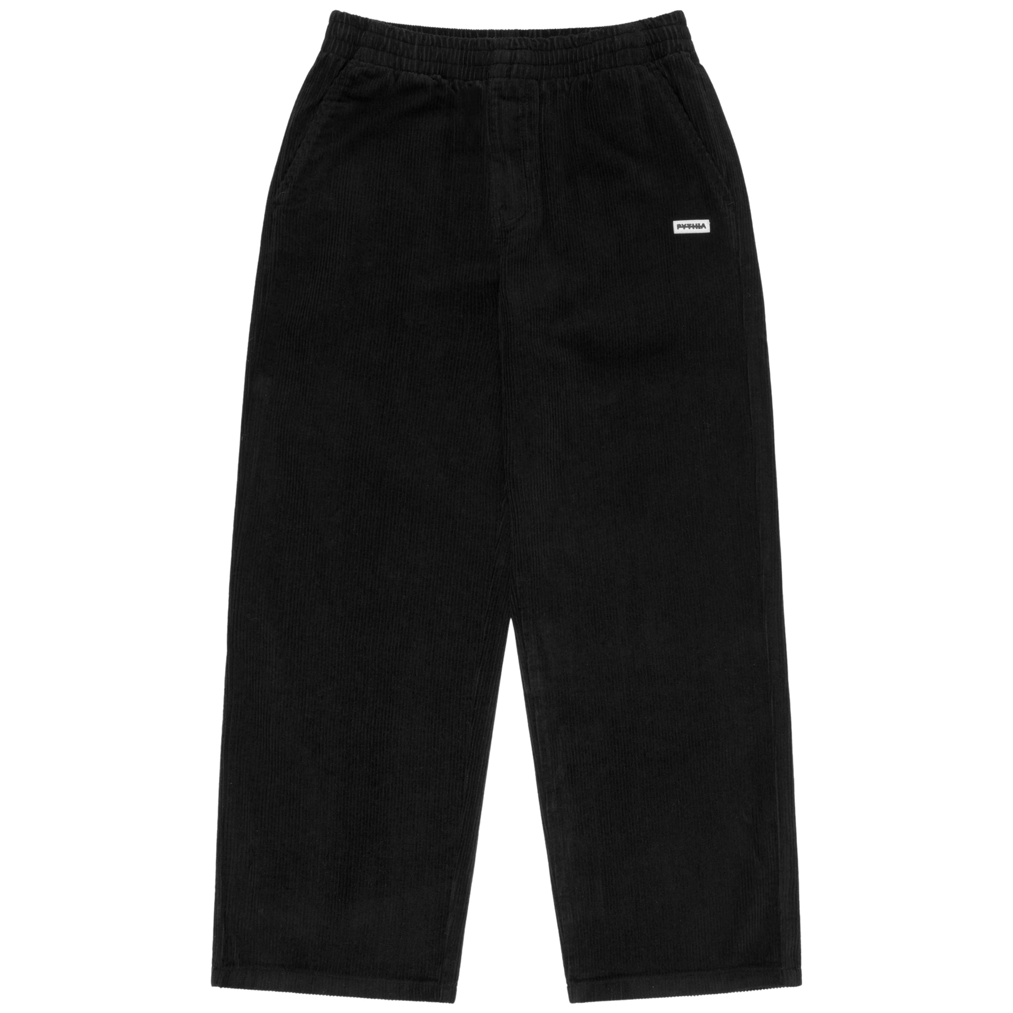 CORDUROY LOUNGE PANTS - BLACK