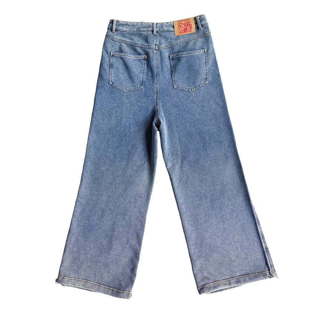 Trompe L’Oeil Denim Sweatpants