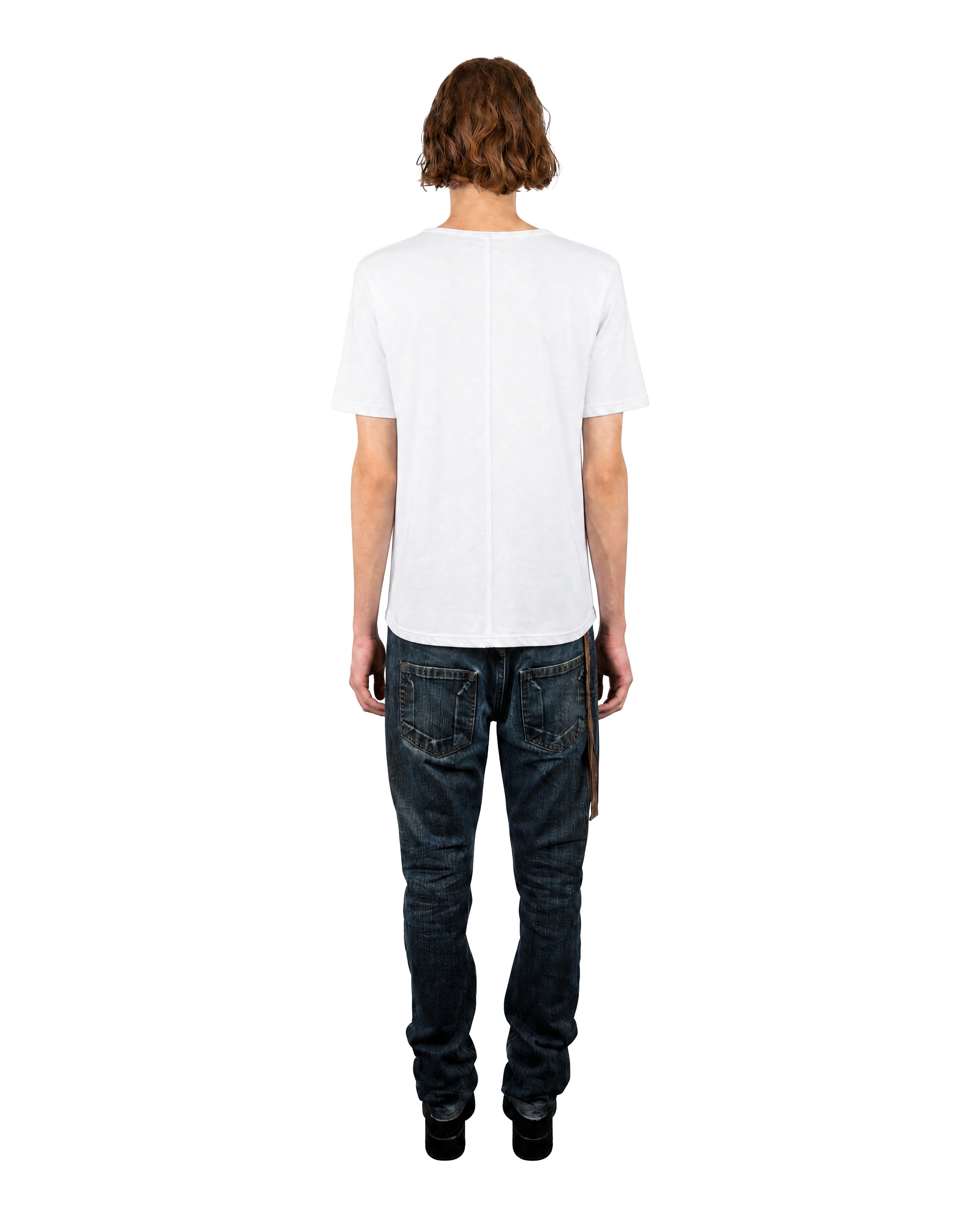 “Captain Mickey” White Tee