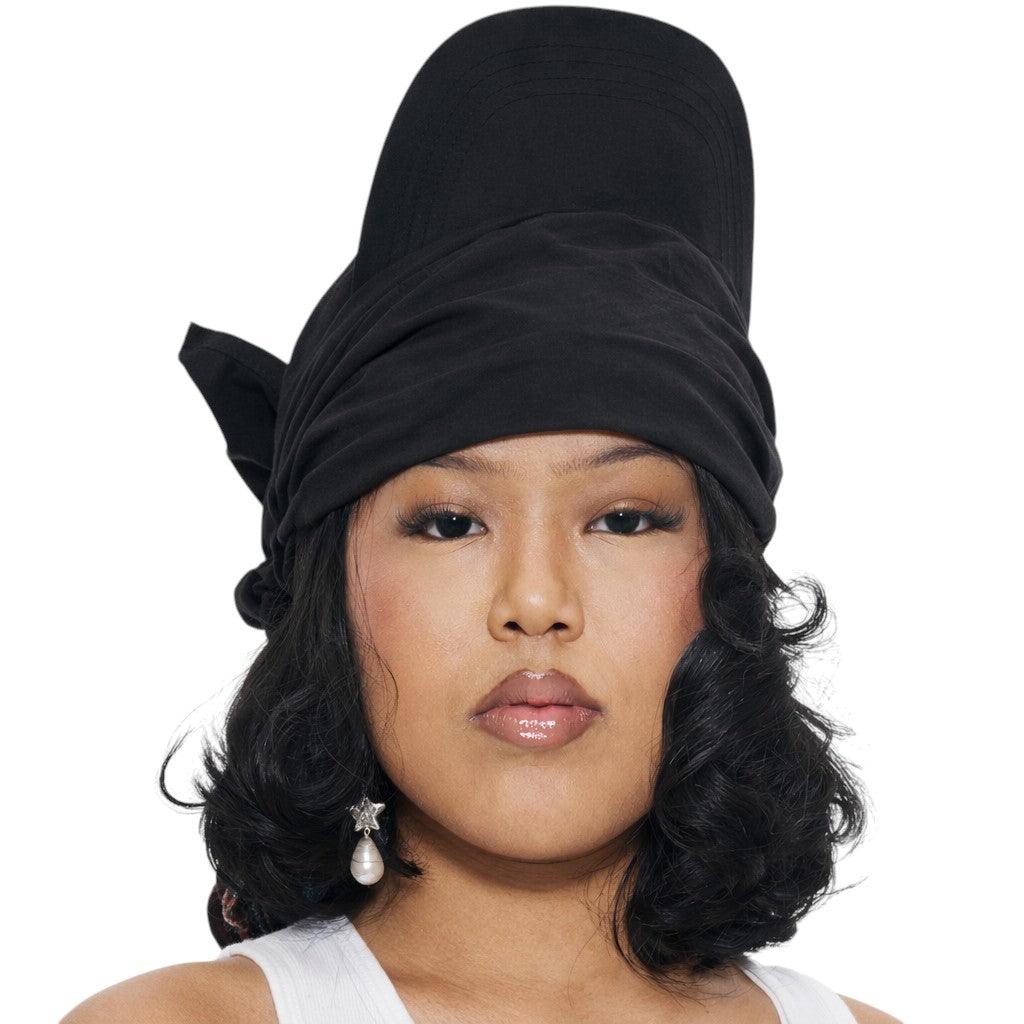 Hikage Tie Hat (BLACK)