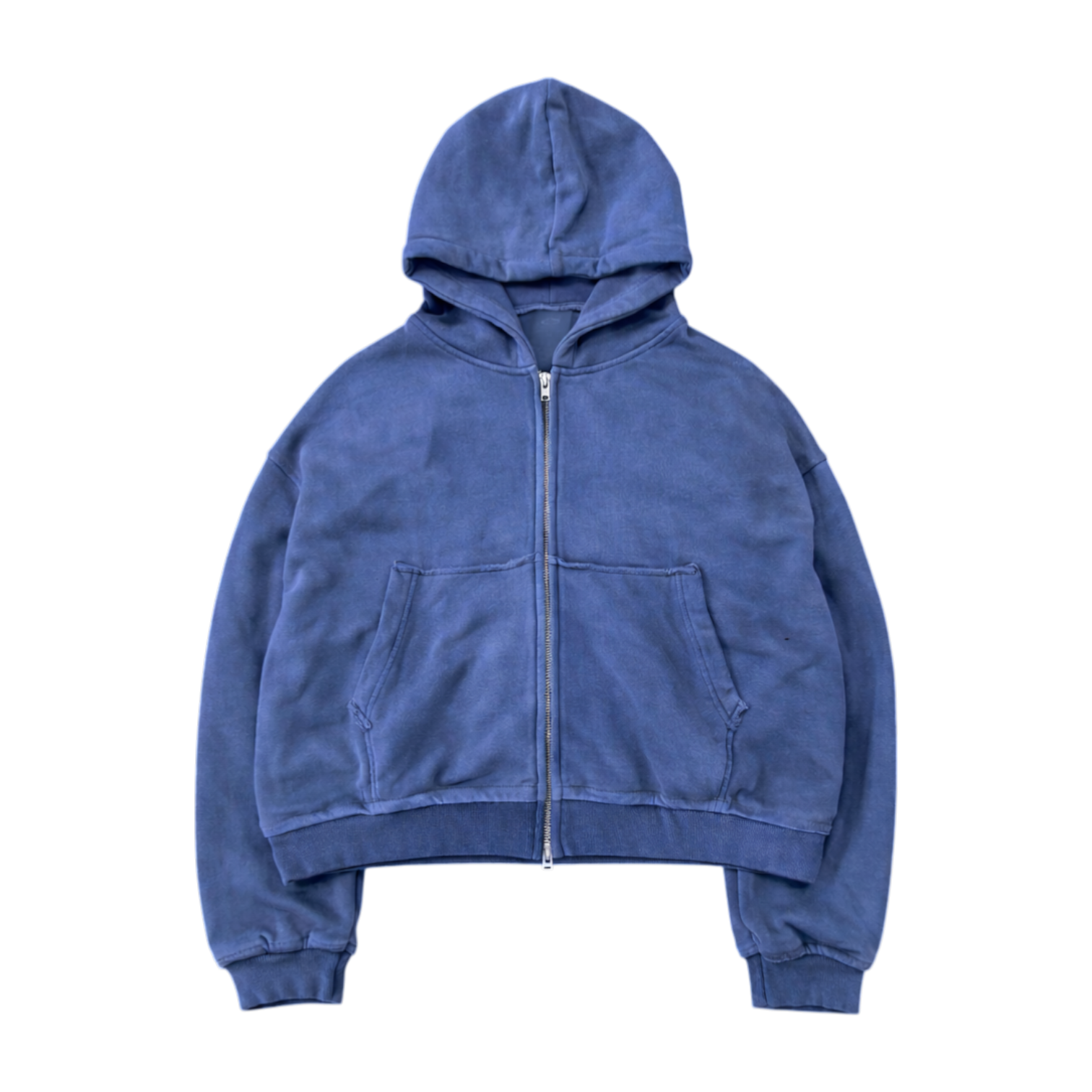HEAVYWEIGHT ZIP-UP HOODIE, BLUE