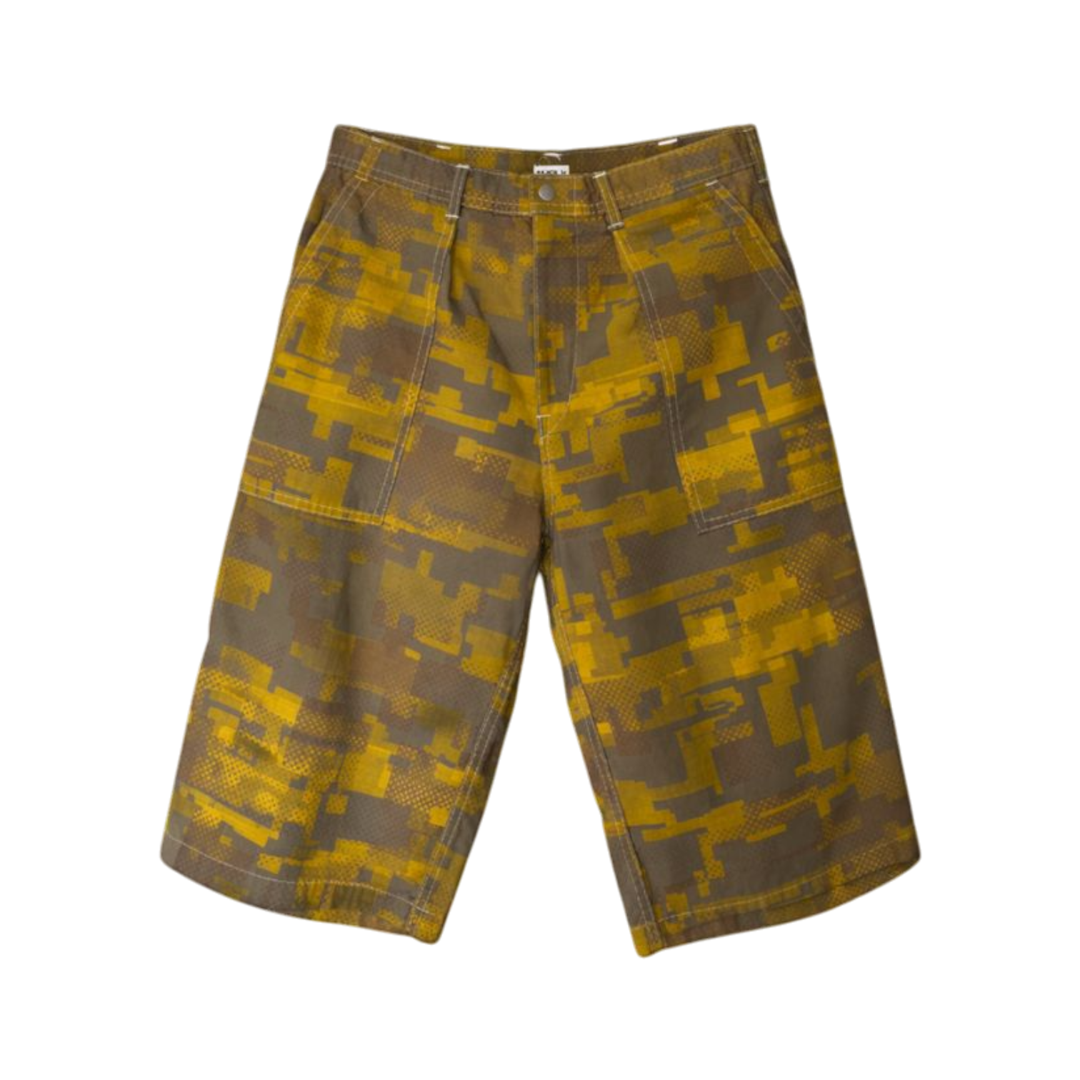 Long Shorts - 2 Layer Digi-Camo Cotton Ripstop