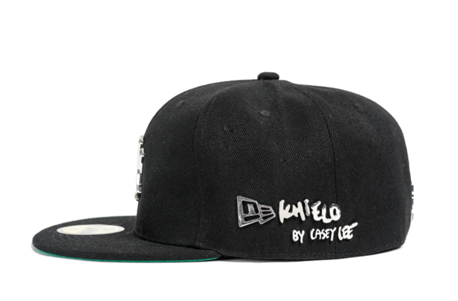 BLACK NY METAL FITTED