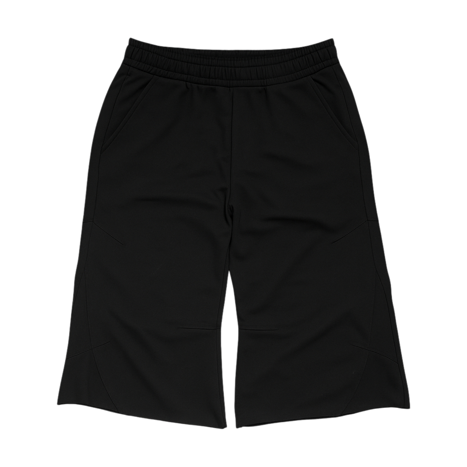 SWEATSHORTS, BLACK
