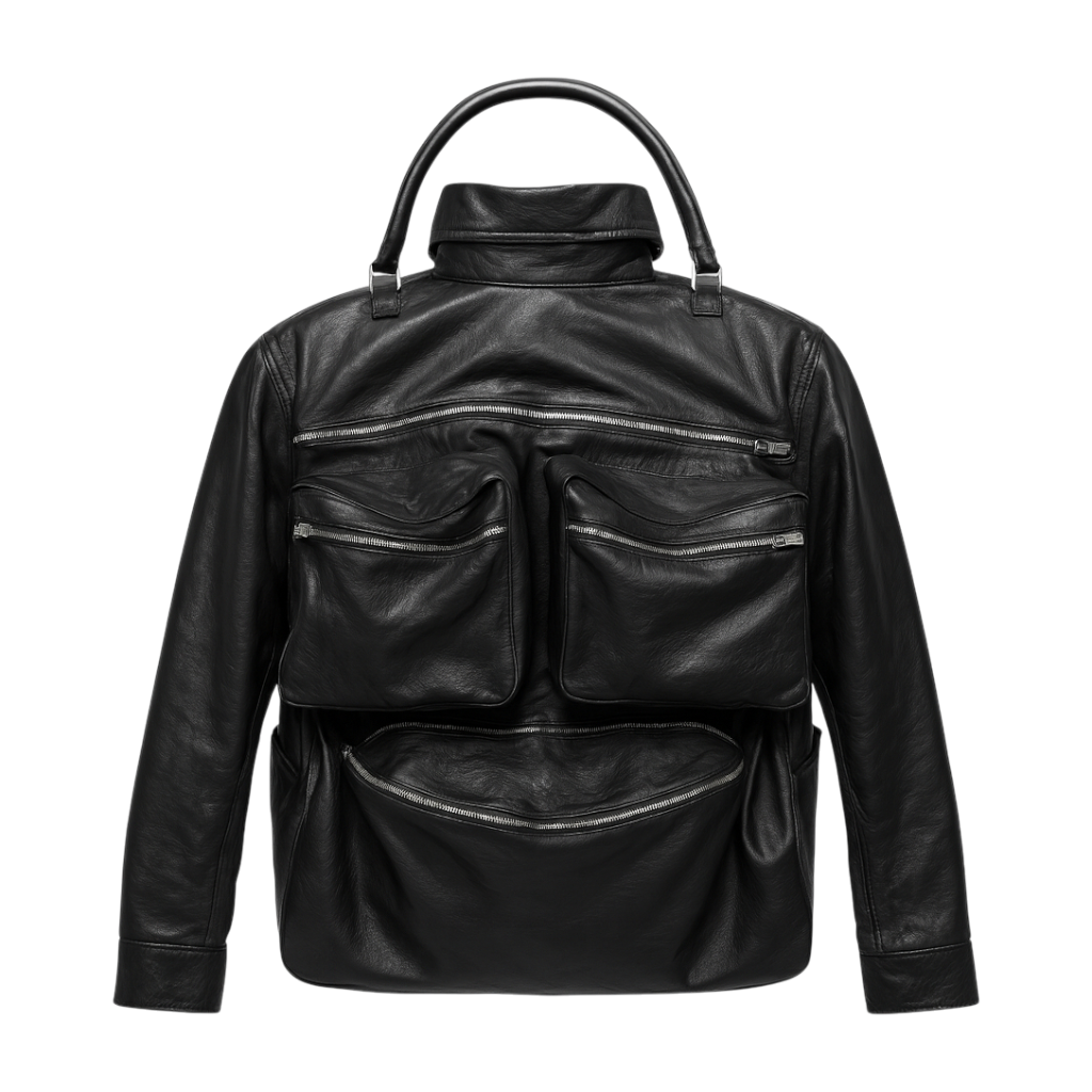 The Marcano ( leather) shirt/bag